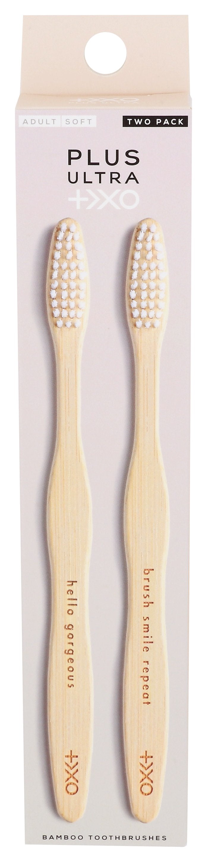 PLUS ULTRA TOOTHBRUSH BAMBOO - Case of 12