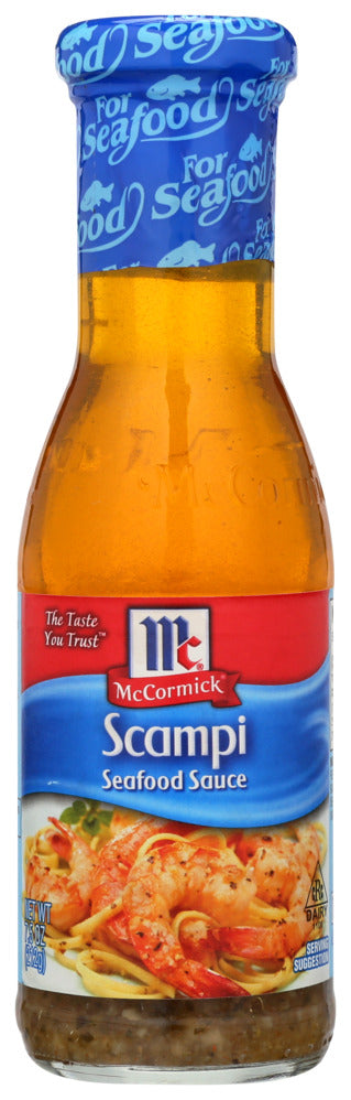 McCormick Scampi Seafood Sauce - Case of 6 - 7.5 OZ