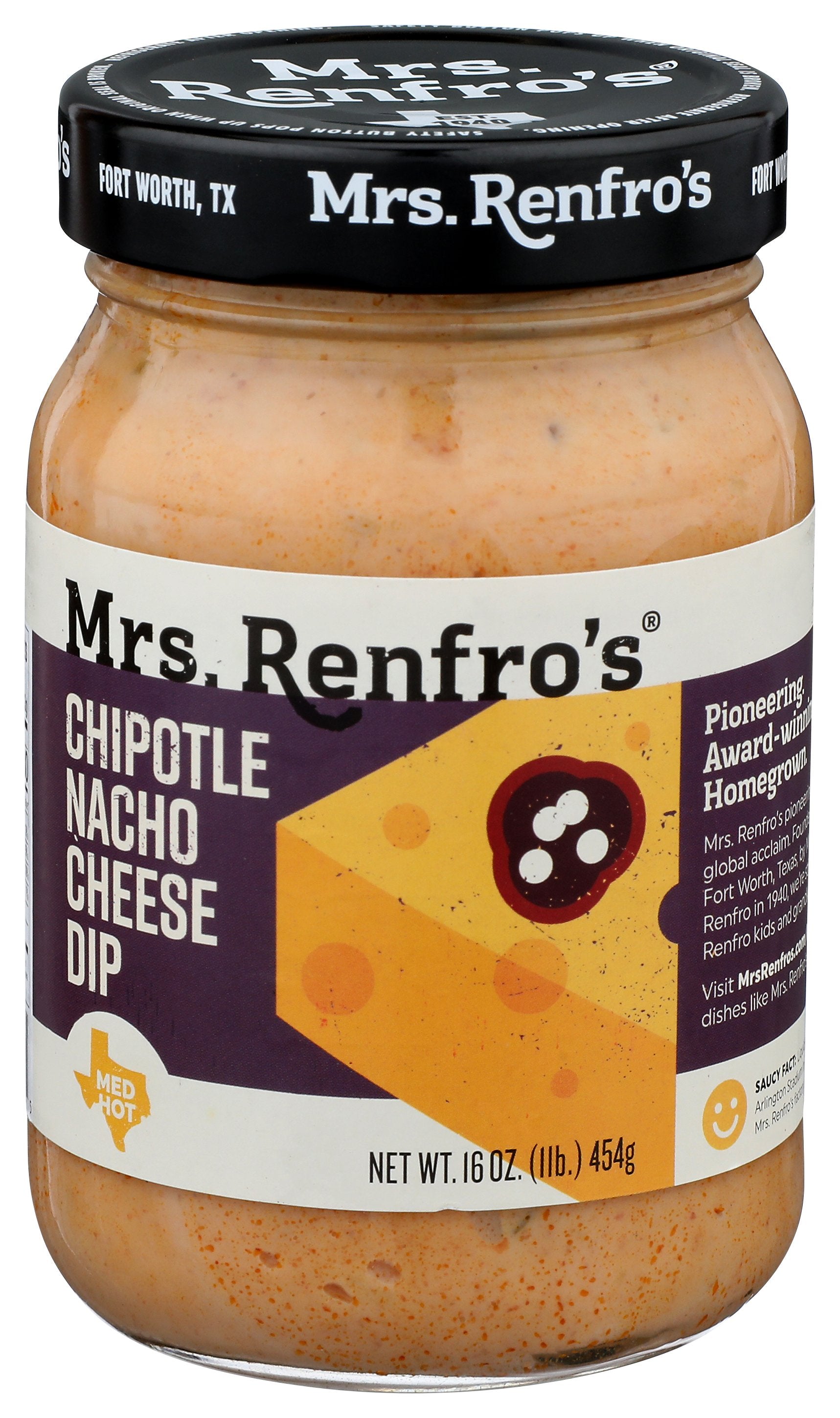 MRS RENFRO SAUCE NACHO CHS CHIPOTLE - Case of 6