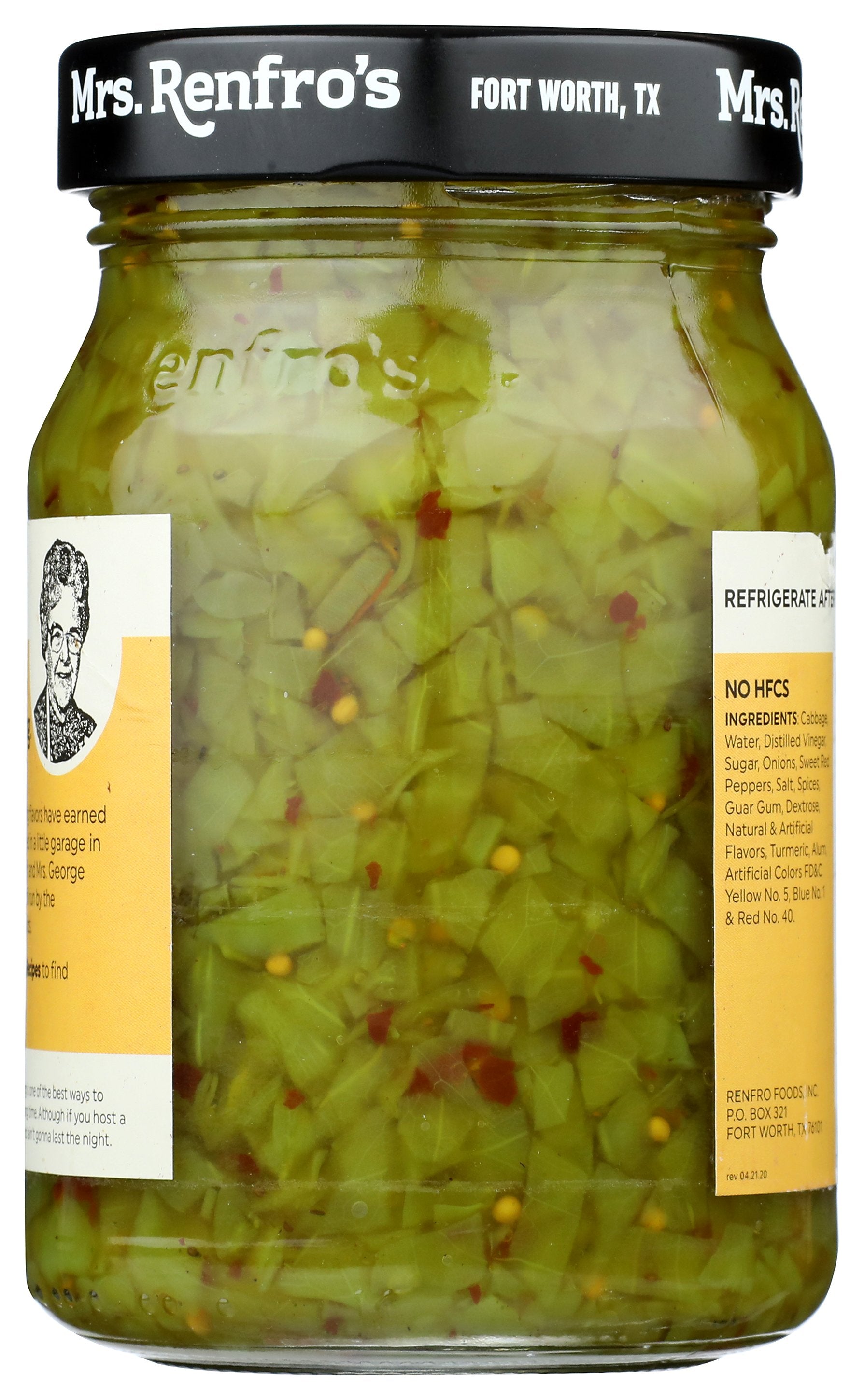 MRS RENFRO CHOW CHOW HOT - Case of 6