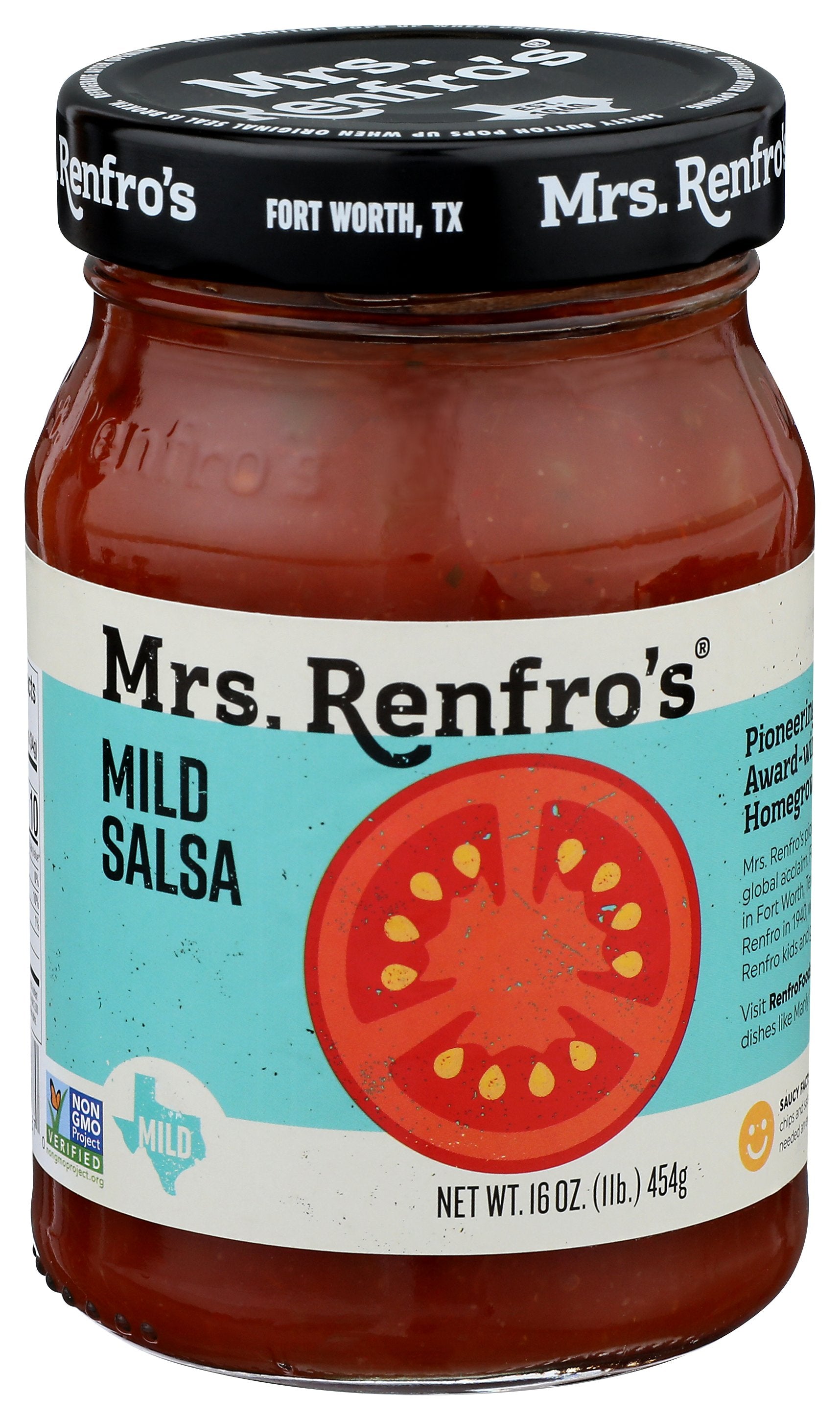 MRS RENFRO SALSA PICANTE MILD - Case of 6