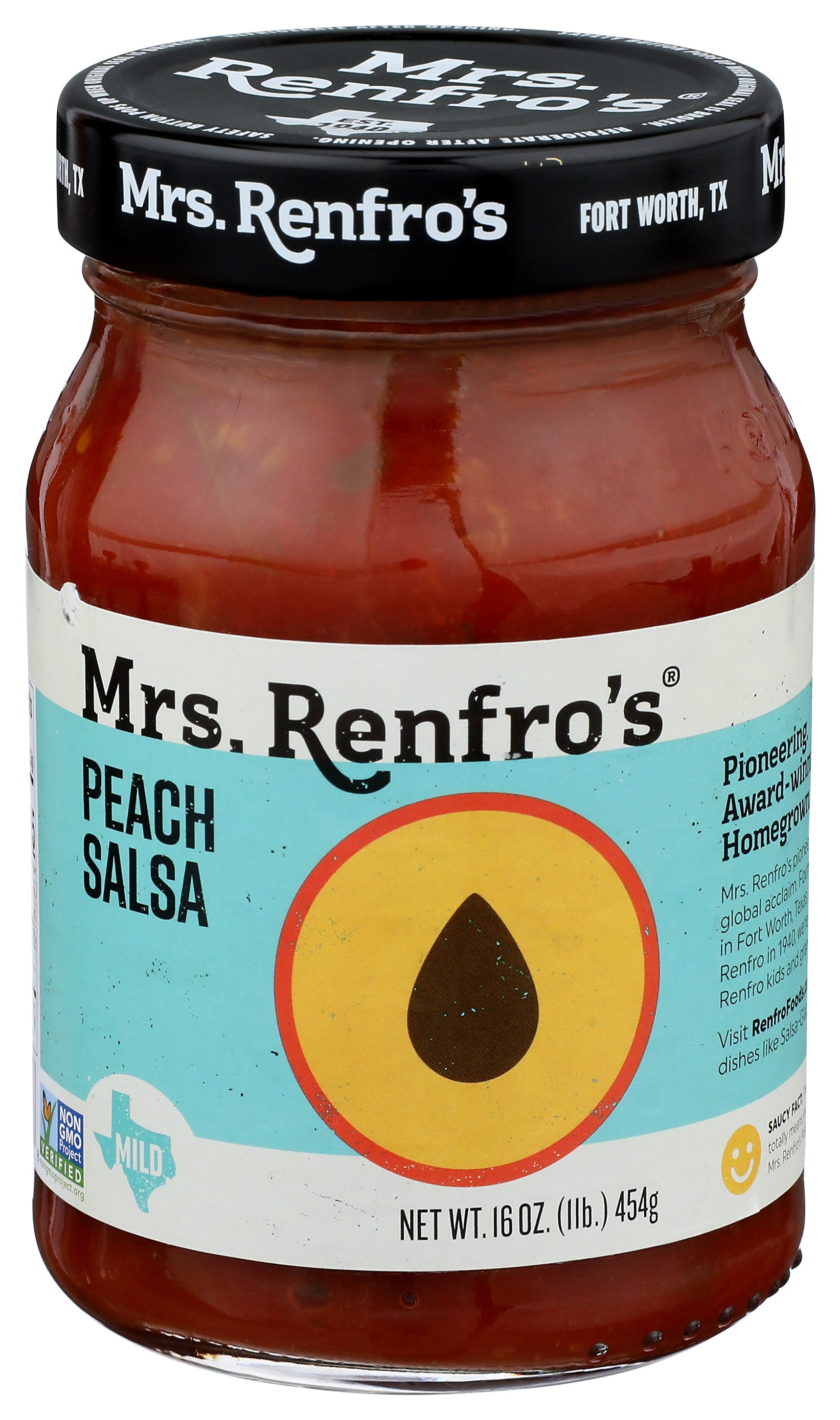 MRS RENFRO SALSA PEACH - Case of 6