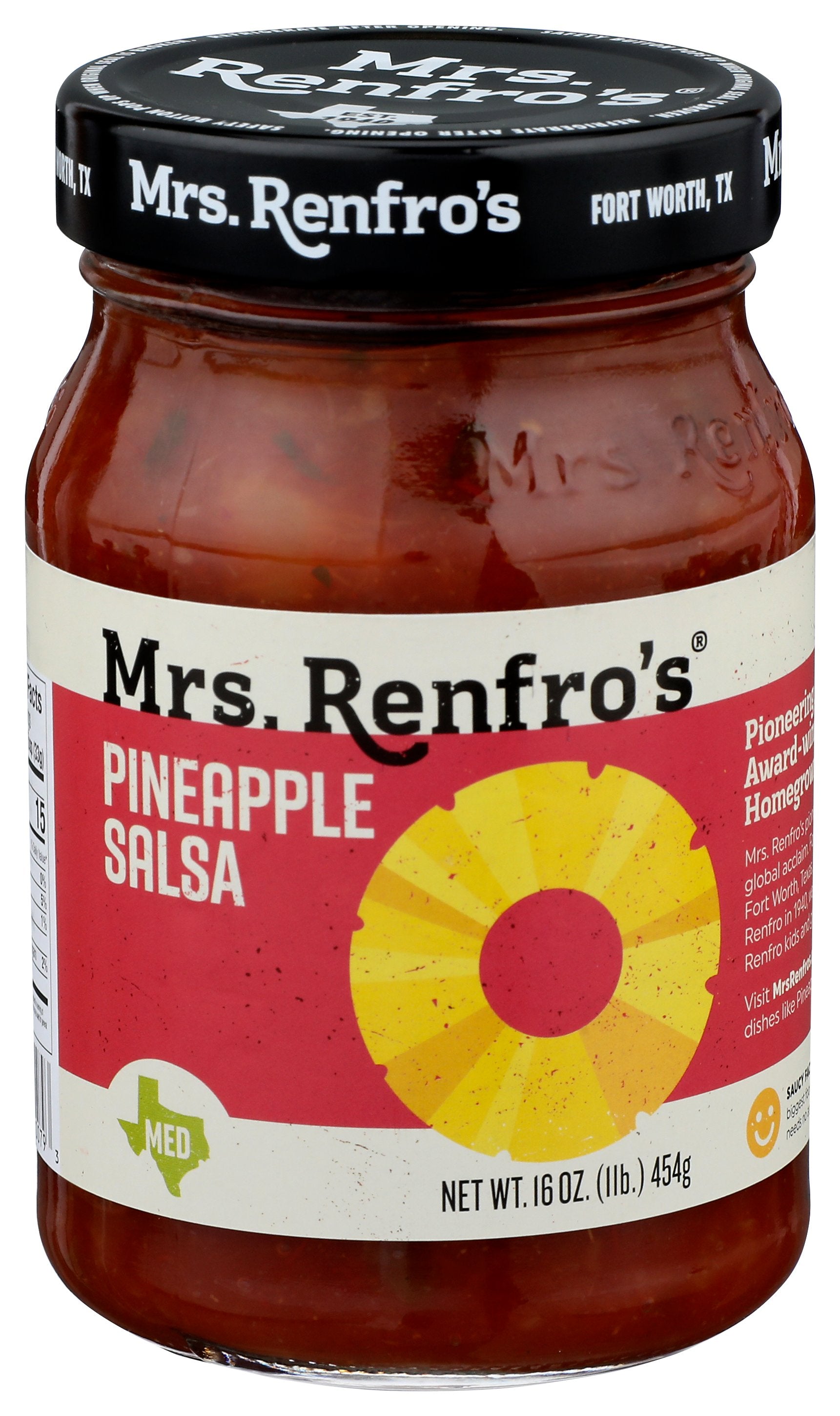 MRS RENFRO SALSA PINEAPPLE - Case of 6