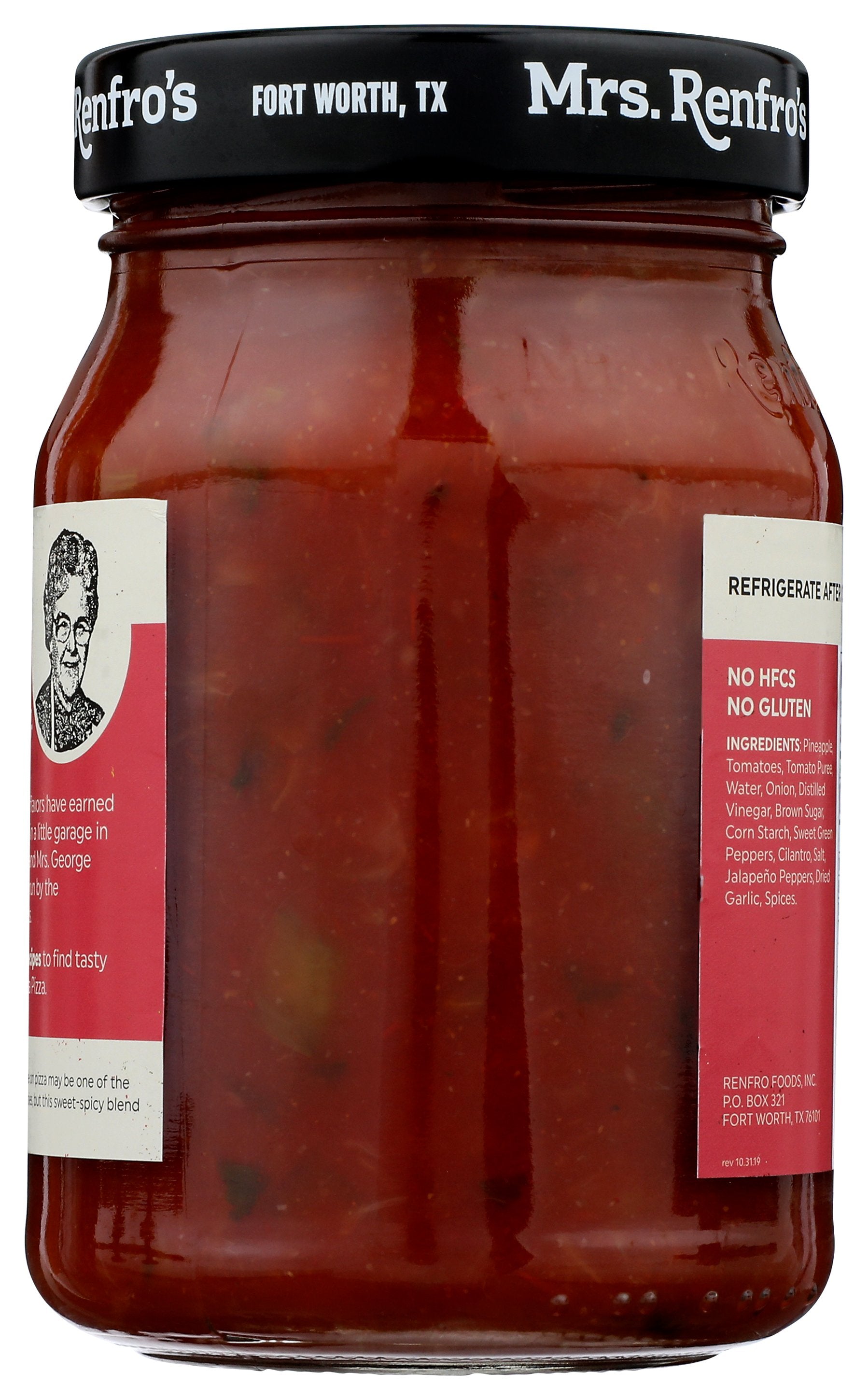 MRS RENFRO SALSA PINEAPPLE - Case of 6