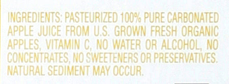 MARTINELLI JUICE SPRKLNG CIDER ORG - Case of 12