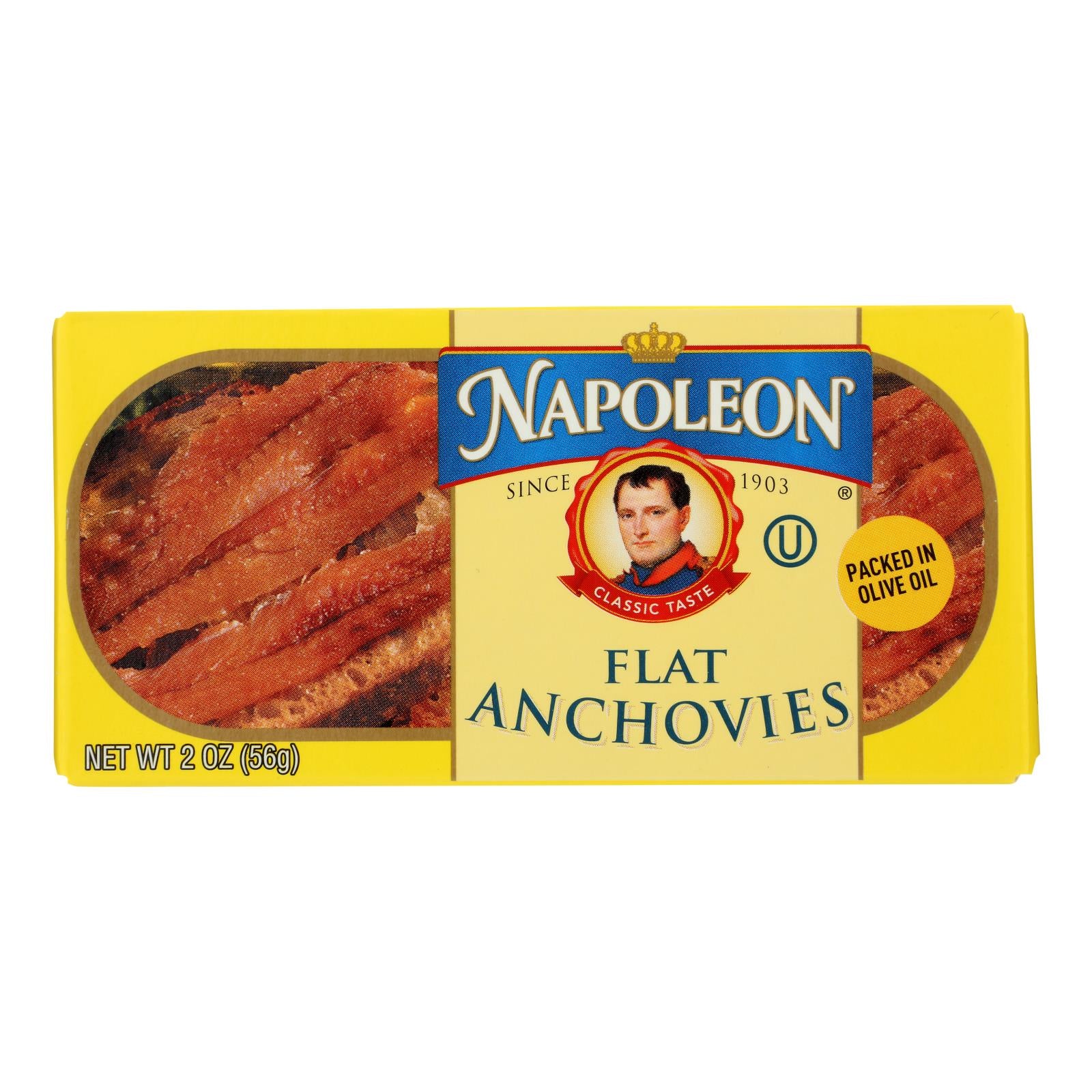 Napoleon Flat Anchovies  - 1 Each - 2 OZ