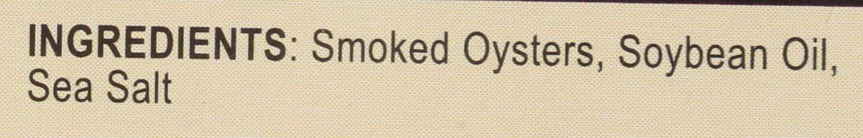 NAPOLEON OYSTER SMOKED LARGE - Case of 25