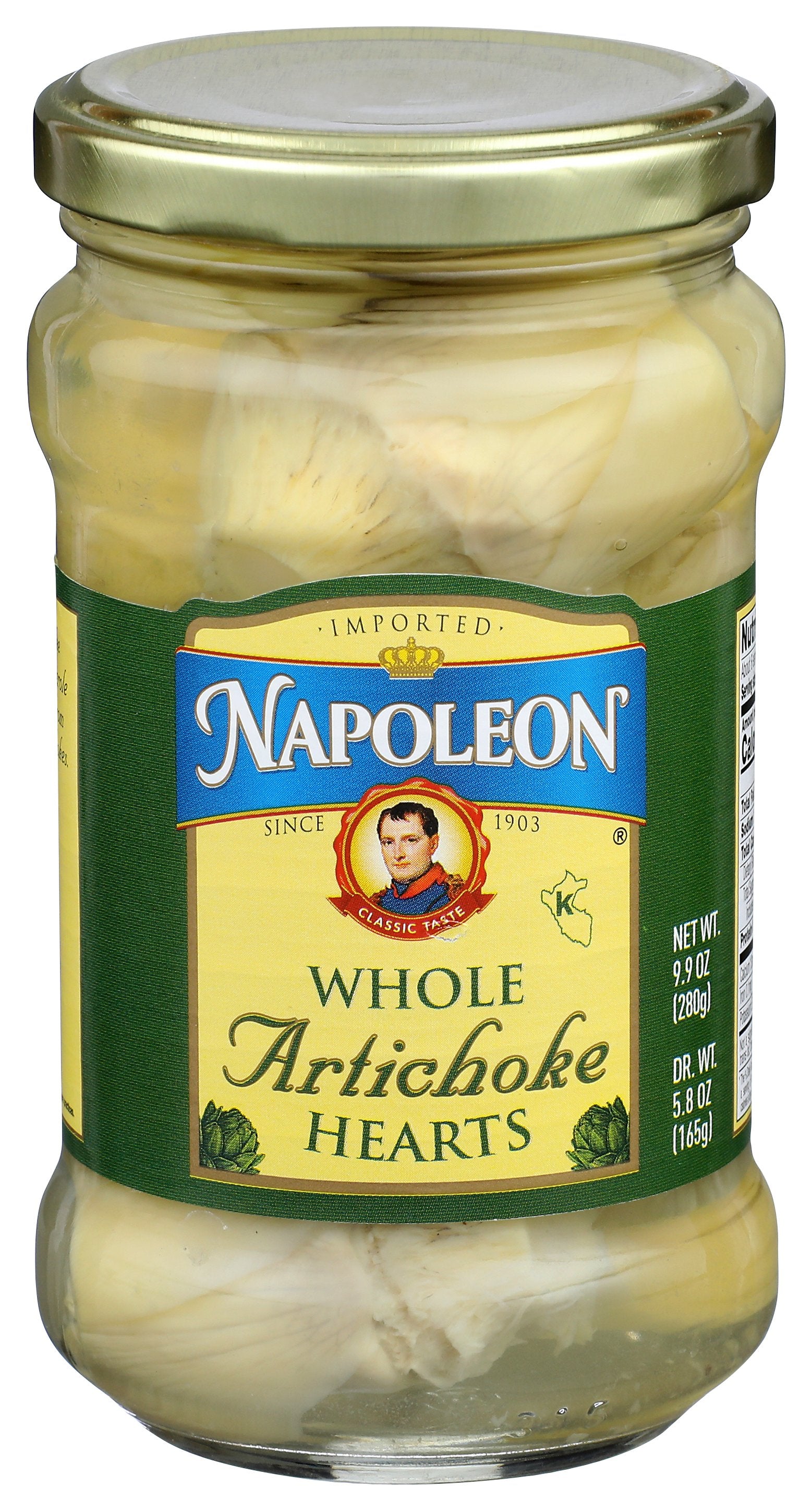 NAPOLEON ARTICHOKE WHL N GLASS - Case of 12