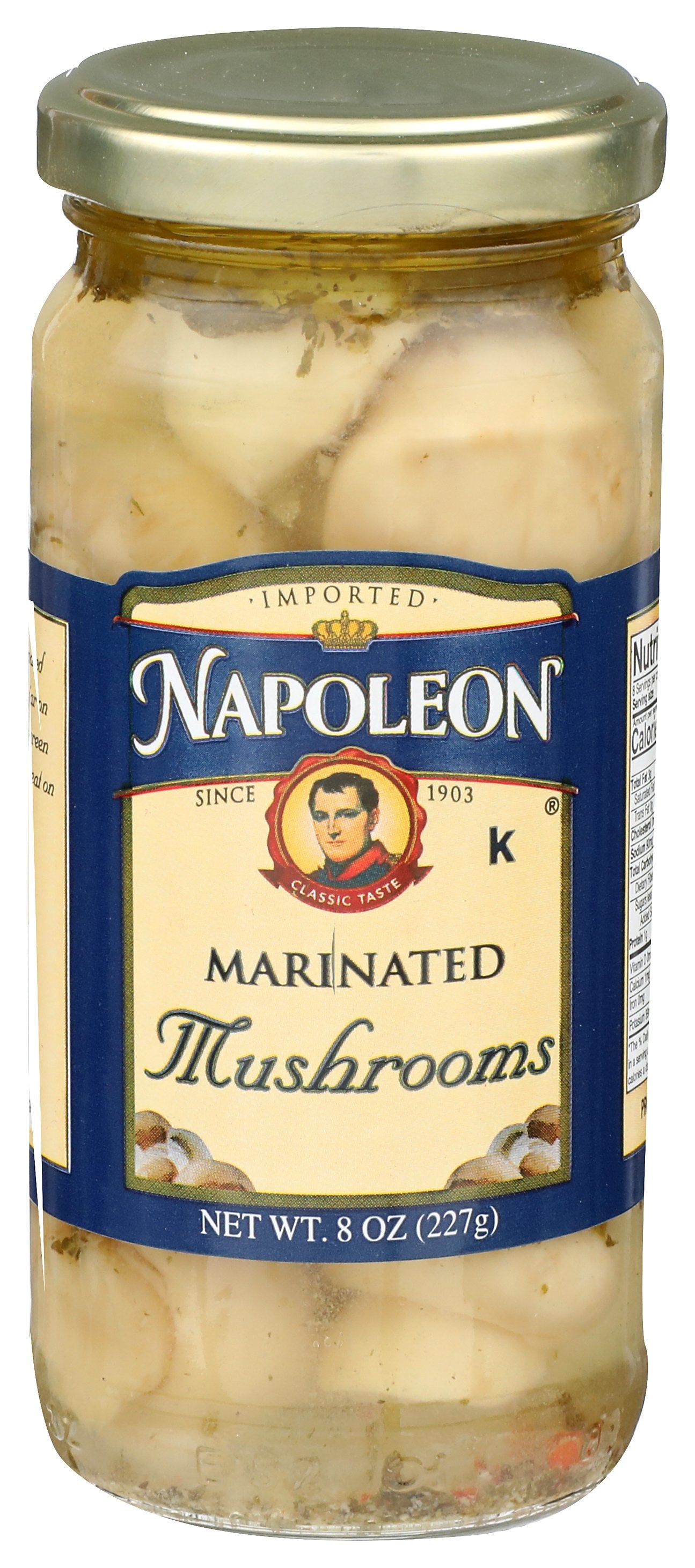 NAPOLEON MUSHROOM MARINATED - Case of 12