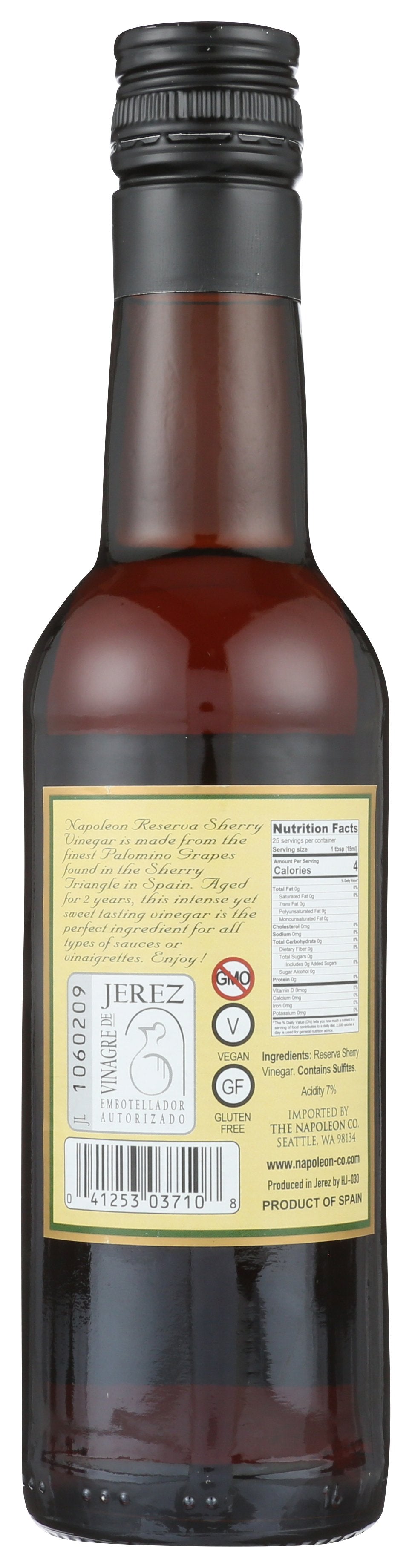 NAPOLEON VINEGAR SHERRY RESERVE - Case of 12