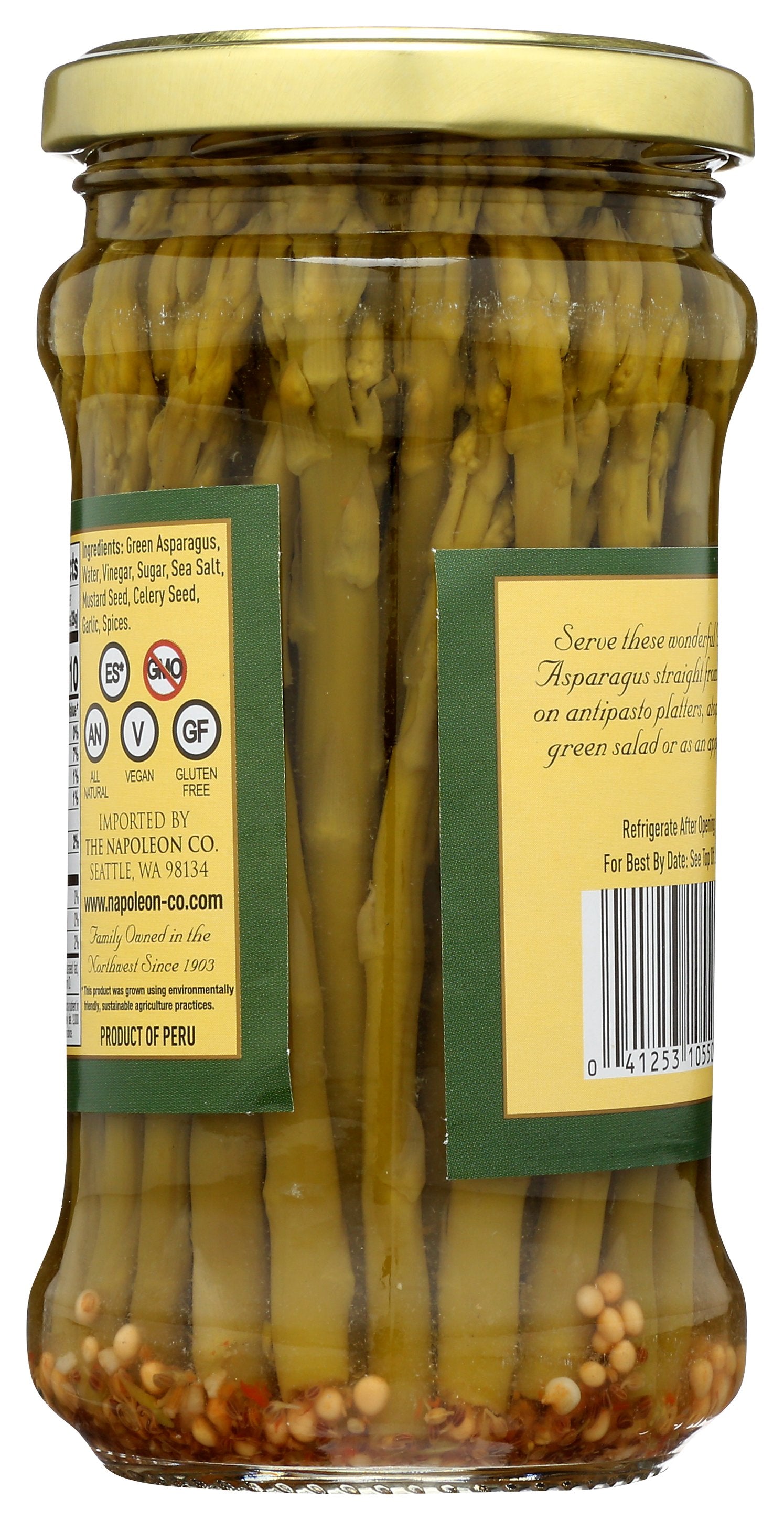 NAPOLEON ASPARAGUS PCKLD GREEN - Case of 6