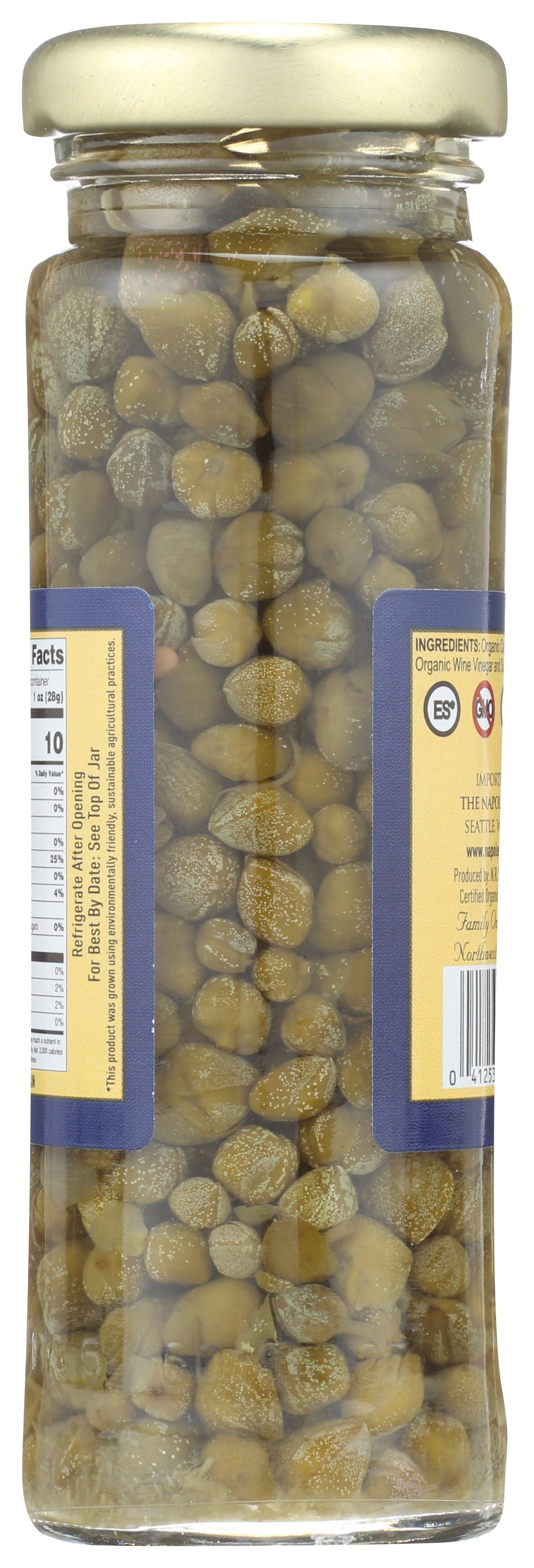 NAPOLEON CAPERS ORGANIC - Case of 12