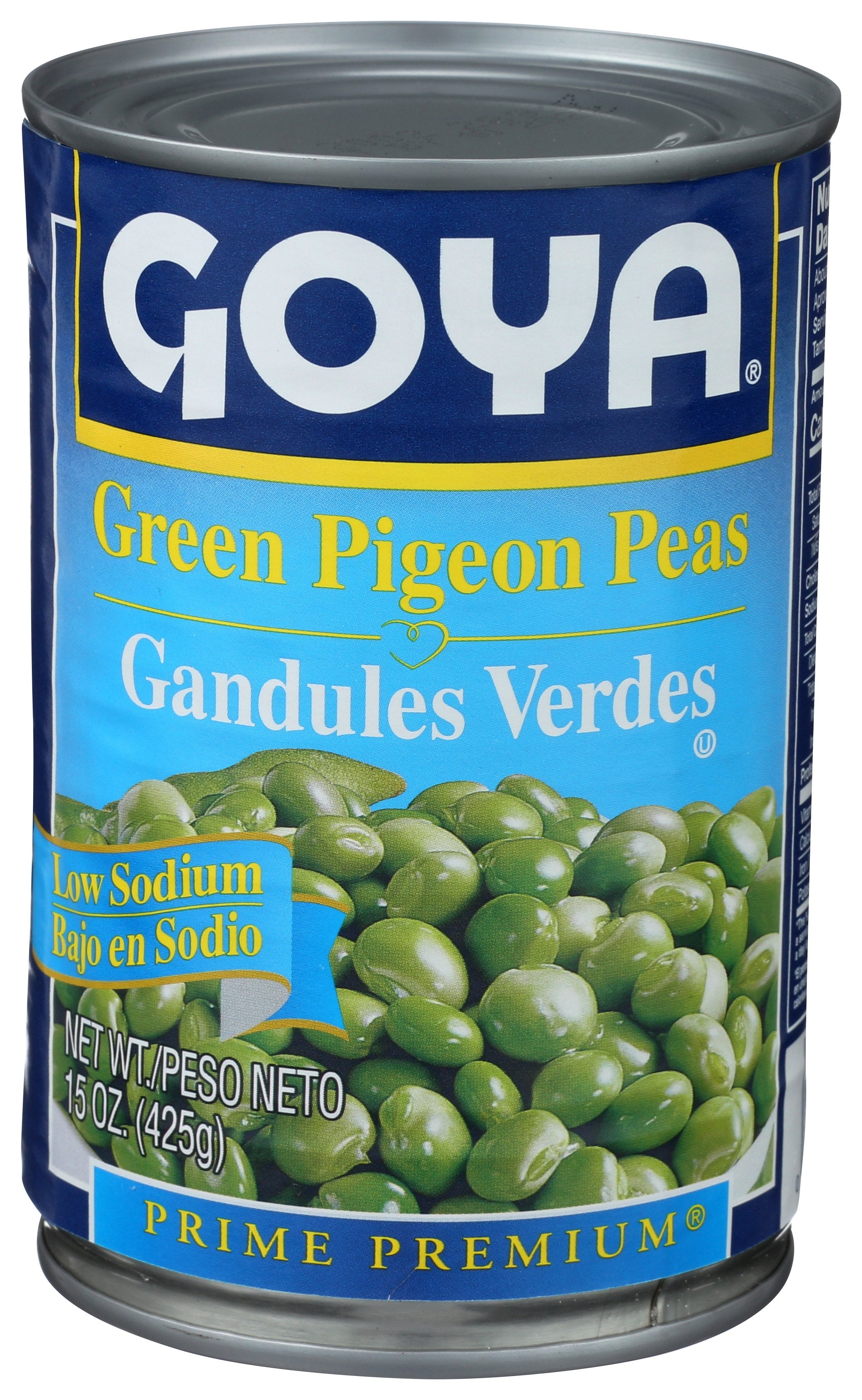 GOYA PEAS GRN PIGEON LW SODIUM - Case of 24