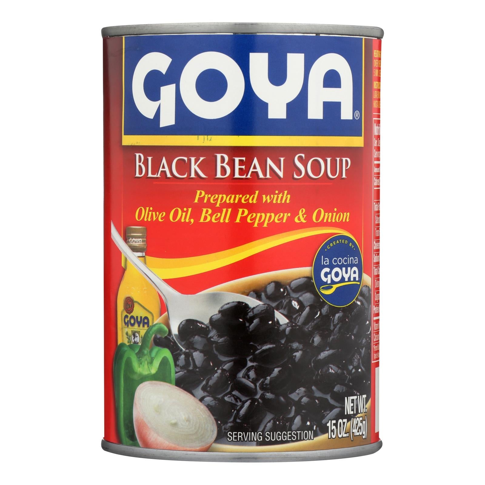 Goya - Soup Black Bean - Case of 24-15 OZ