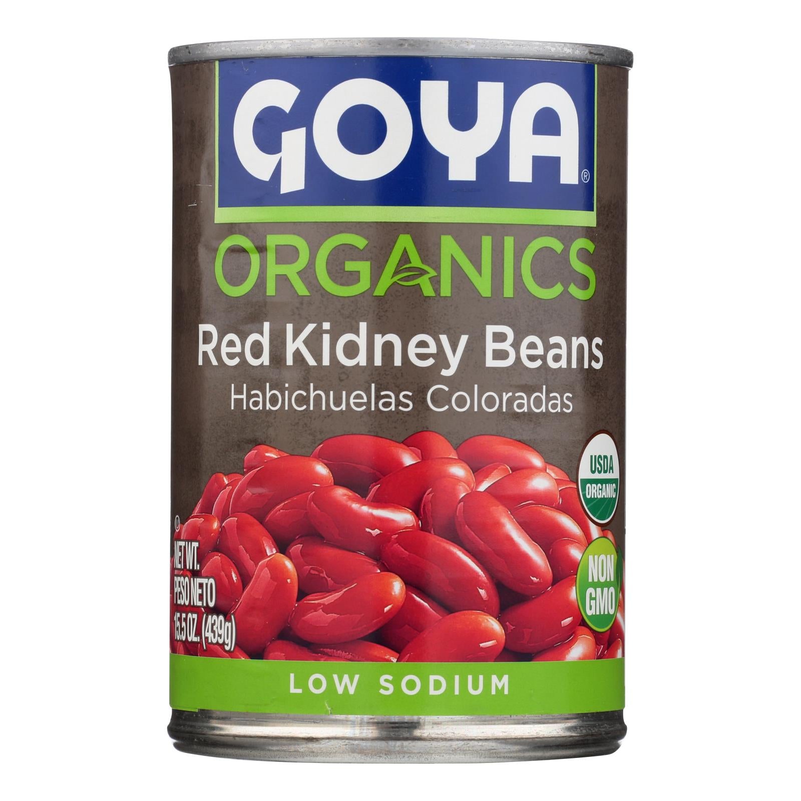 Goya - Beans Rd Kdny Lo Sod - Case of 24-15.5 OZ