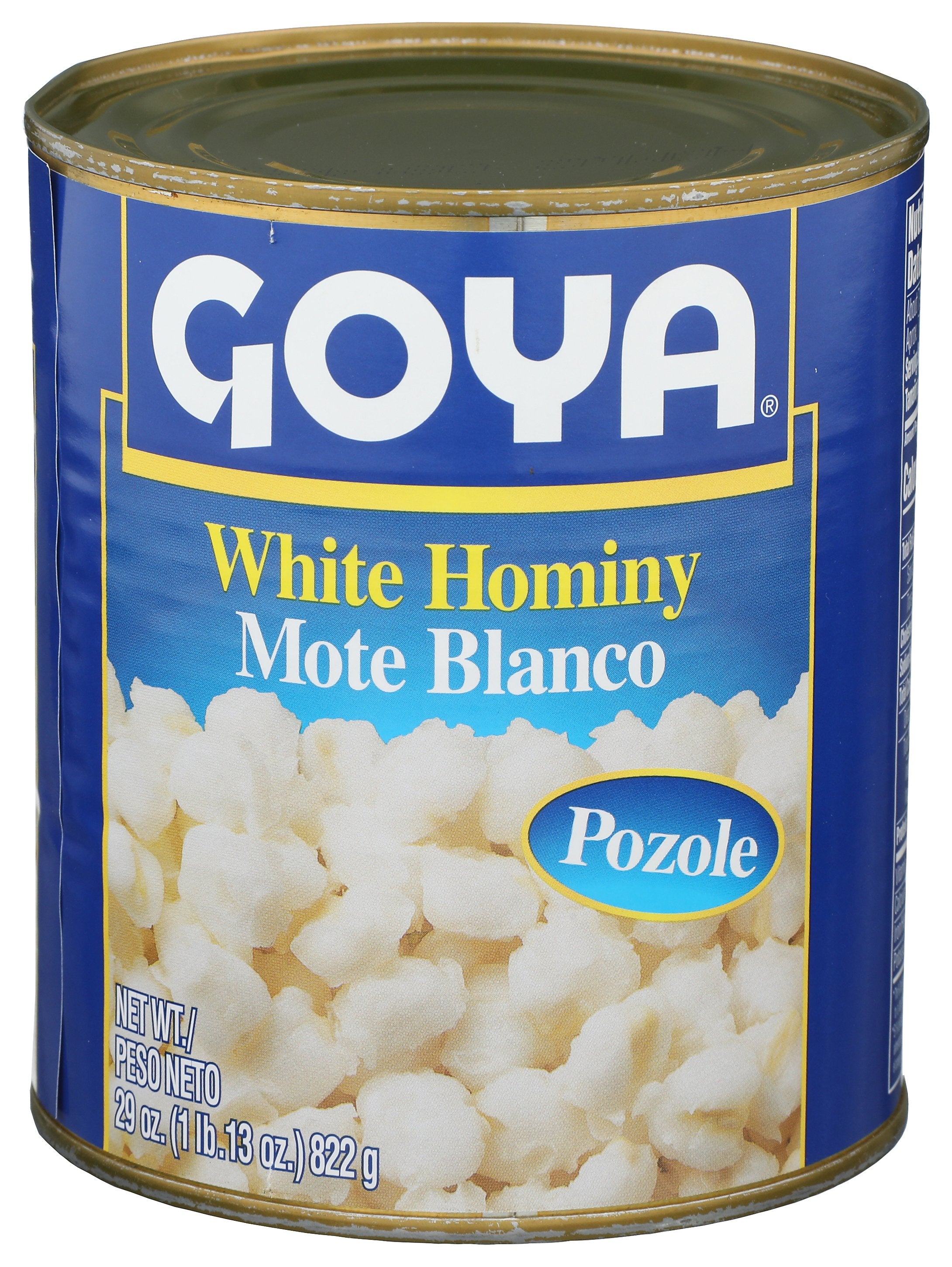 GOYA BEAN HOMINY WHITE - Case of 12