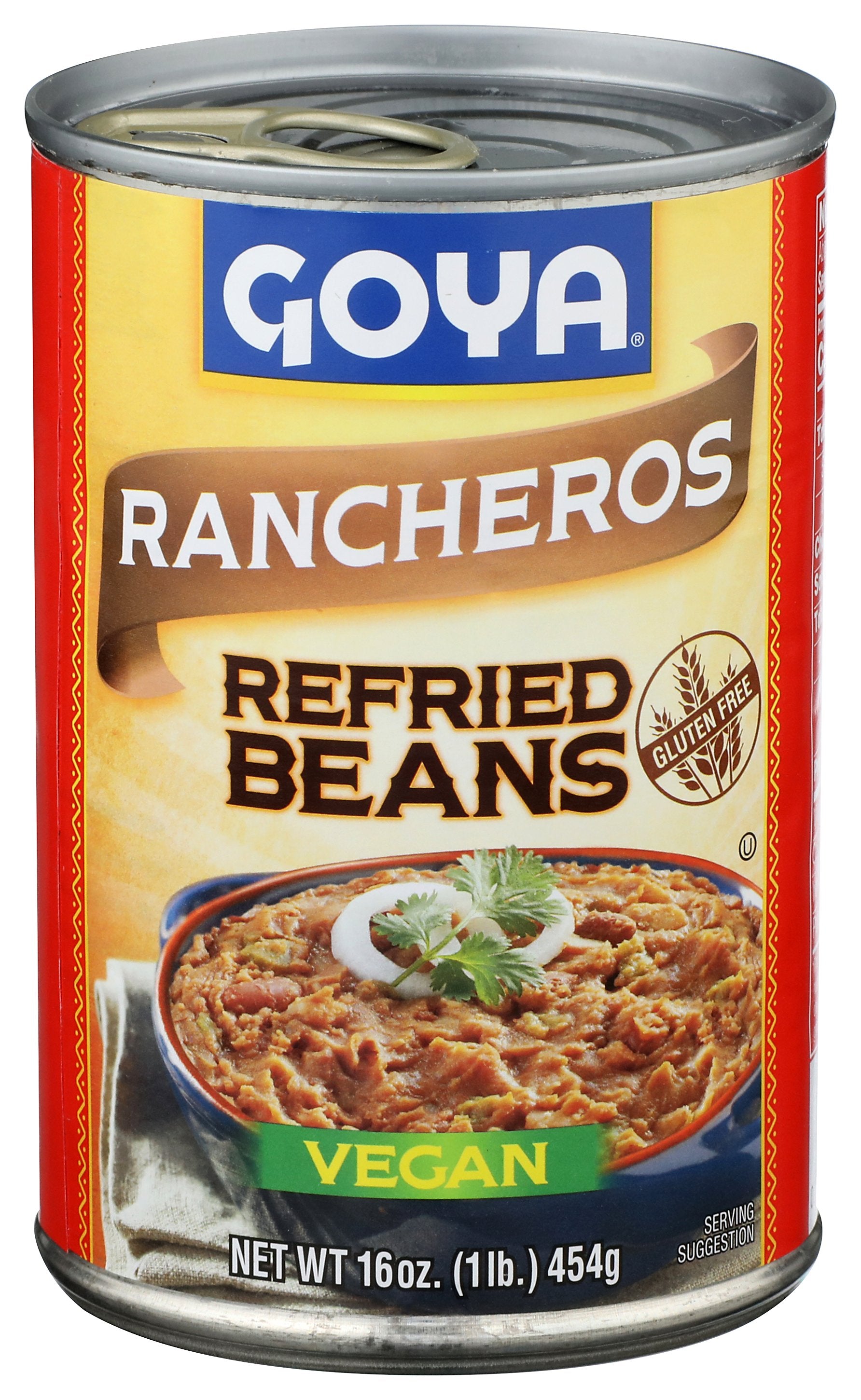 GOYA BEAN REFRIED RANCHERO - Case of 12