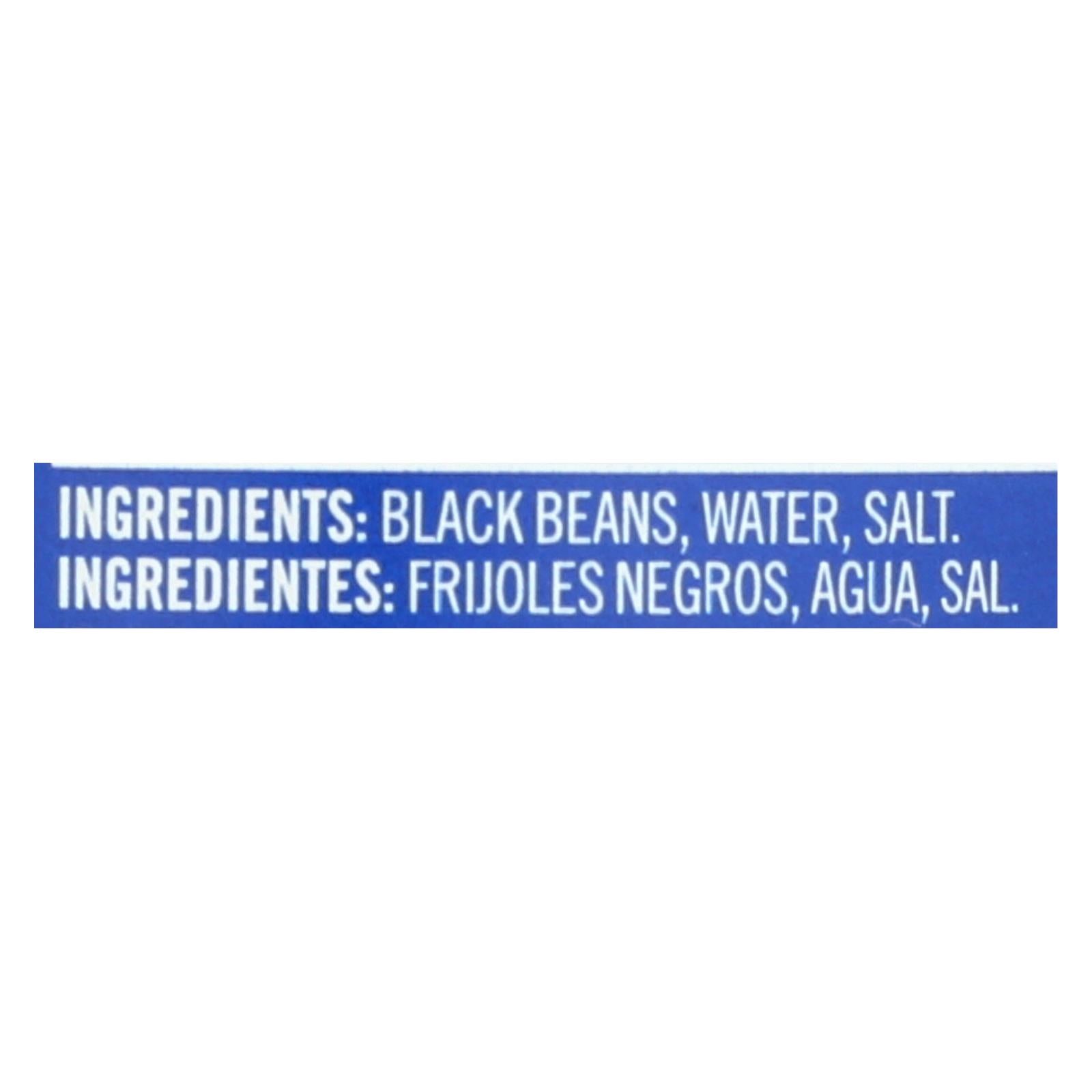 Goya - Beans Black - Case Of 24-15.5 Oz