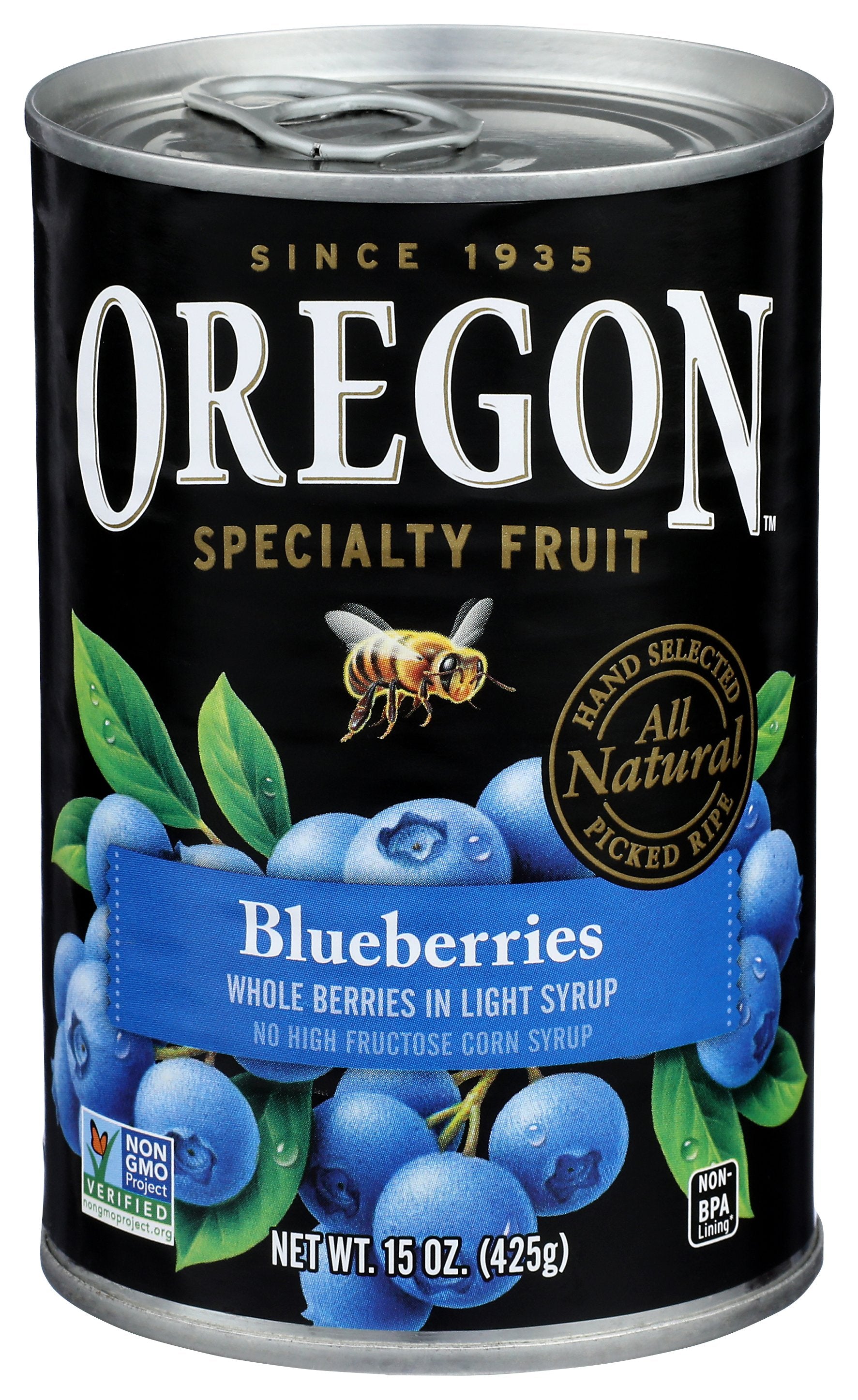 OREGON BLUEBERRY LTE SYRUP - Case of 8