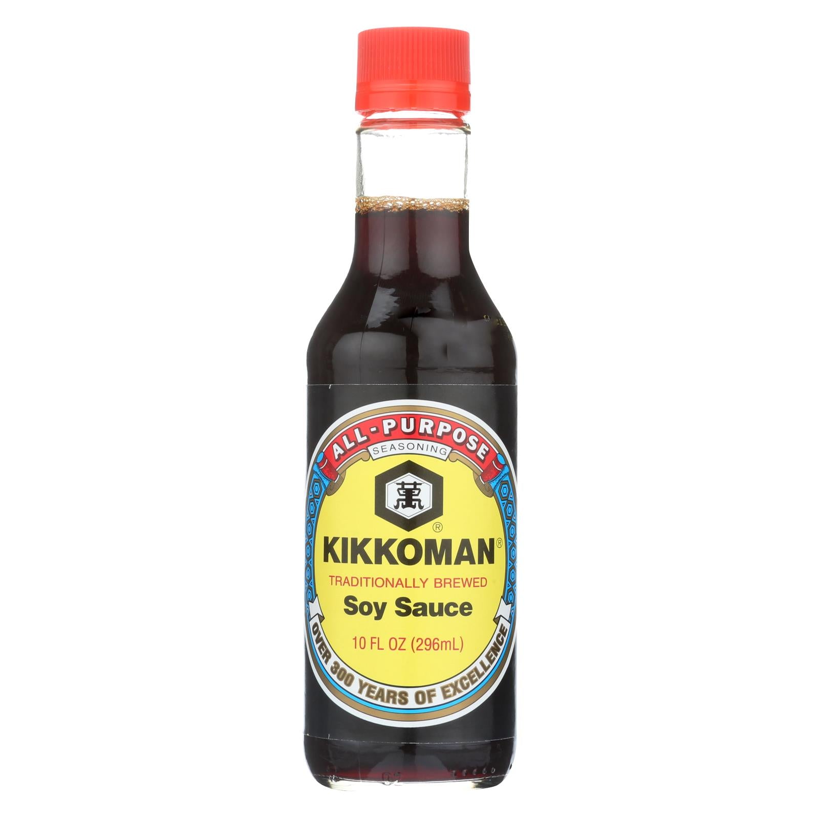 Kikkoman Sauce - Soy - Case Of 12 - 10 Fl Oz