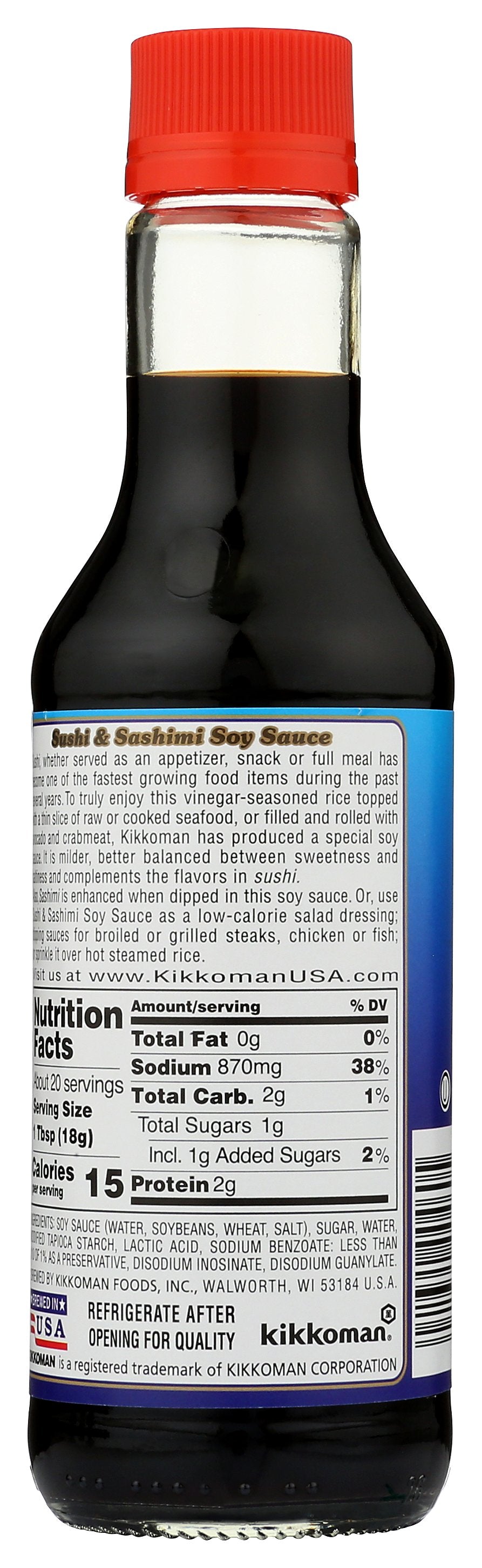 KIKKOMAN SAUCE SUSHI & SASHIMI - Case of 12