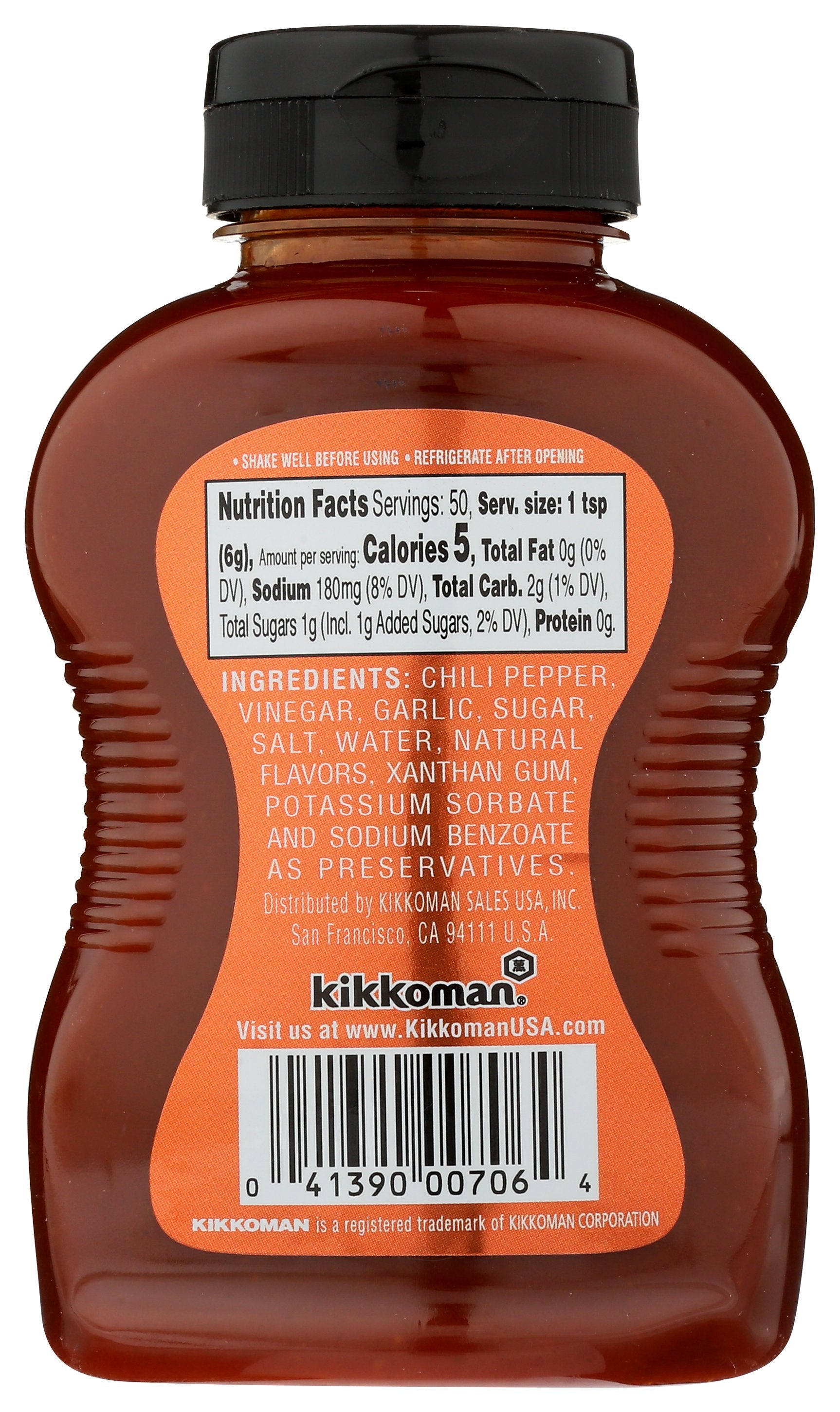 KIKKOMAN SAUCE CHILI HT SRIRACHA - Case of 9