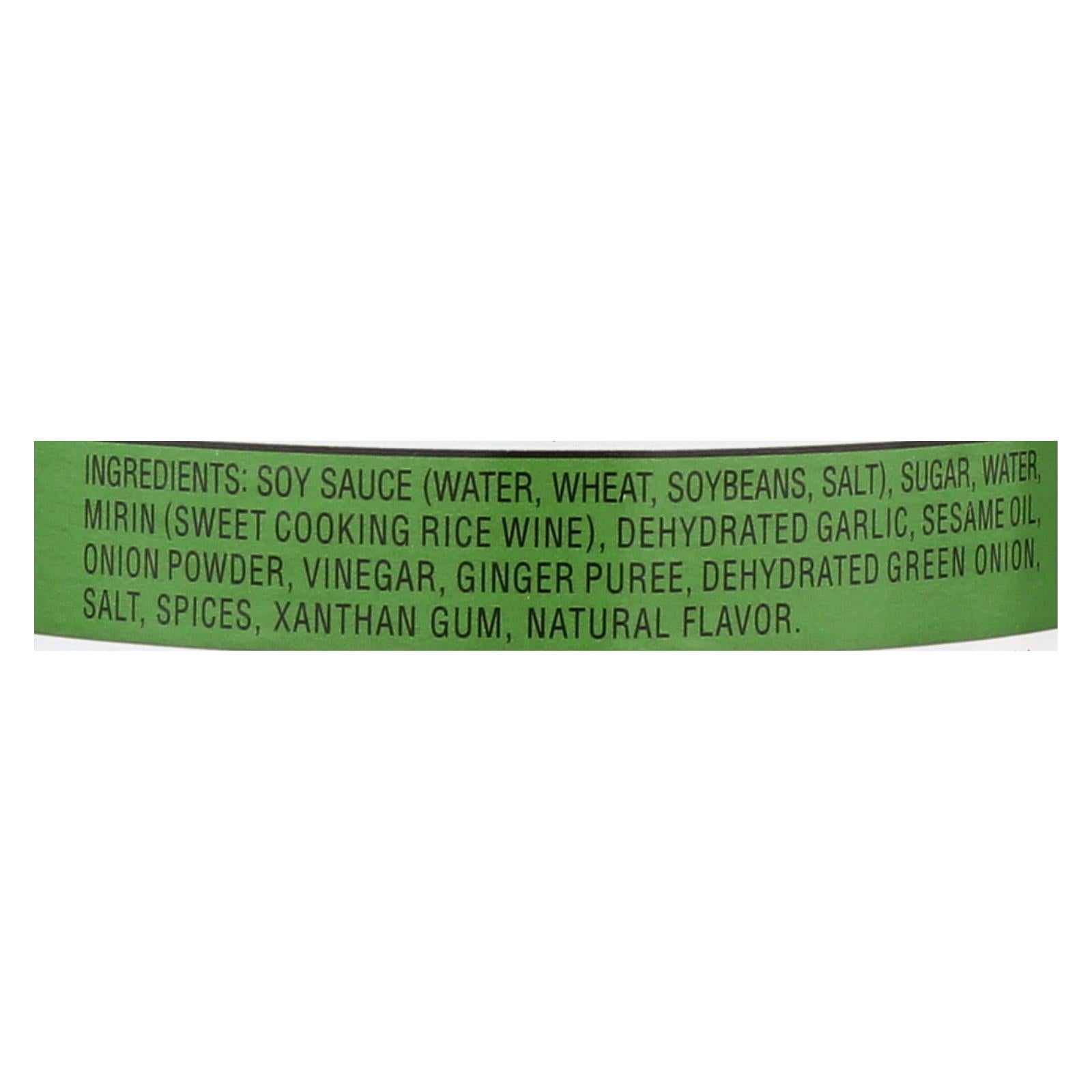 Kikkoman Teriyaki Sauce - Garlic and Green Onion - Case of 6 - 20.5 oz.