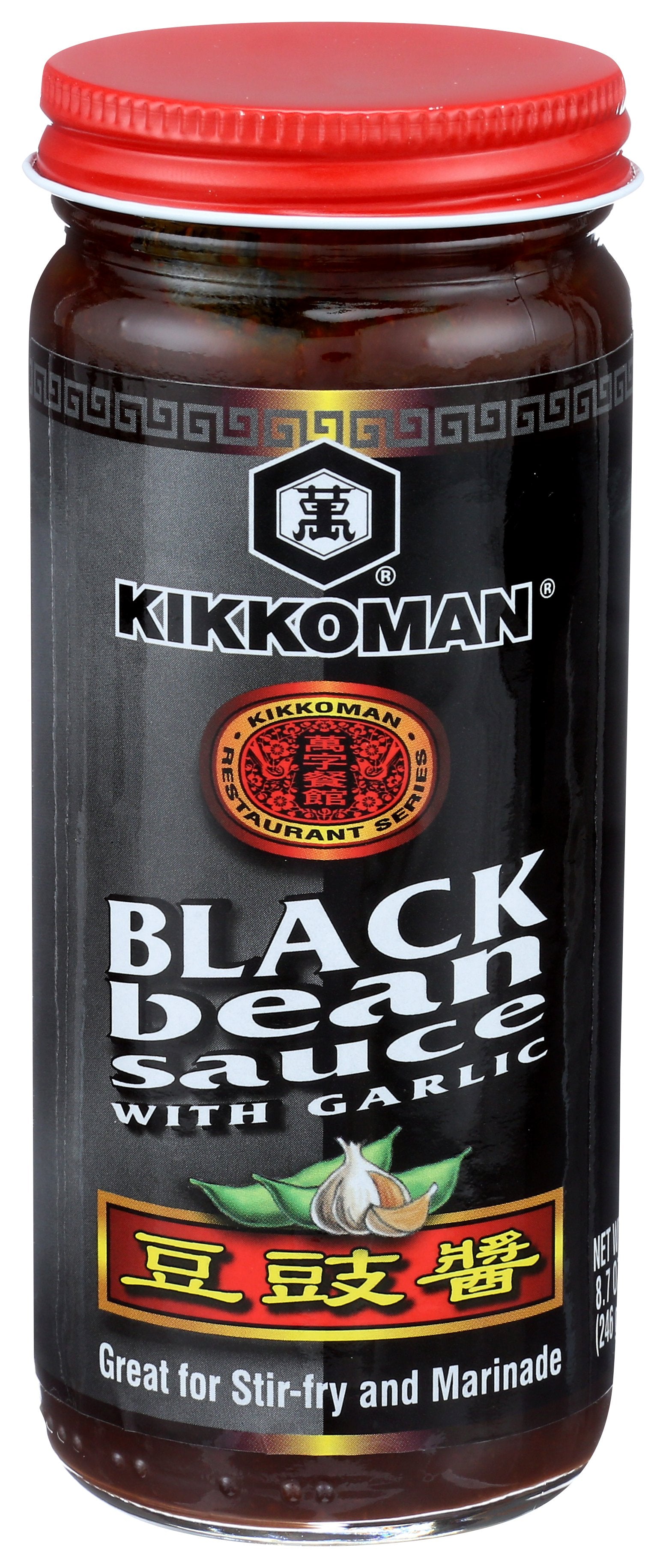 KIKKOMAN SAUCE BLACK BEAN - Case of 6