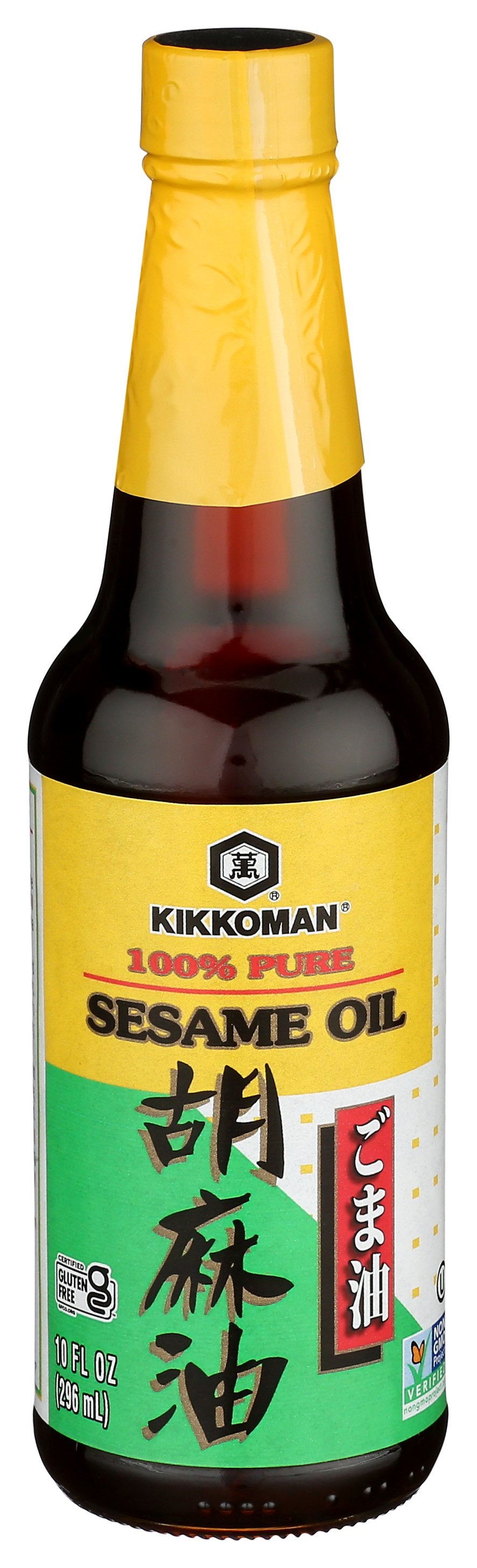 KIKKOMAN OIL SESAME - Case of 12 [KIKKOMAN 100% PURE SESAME OIL - 10 FO]