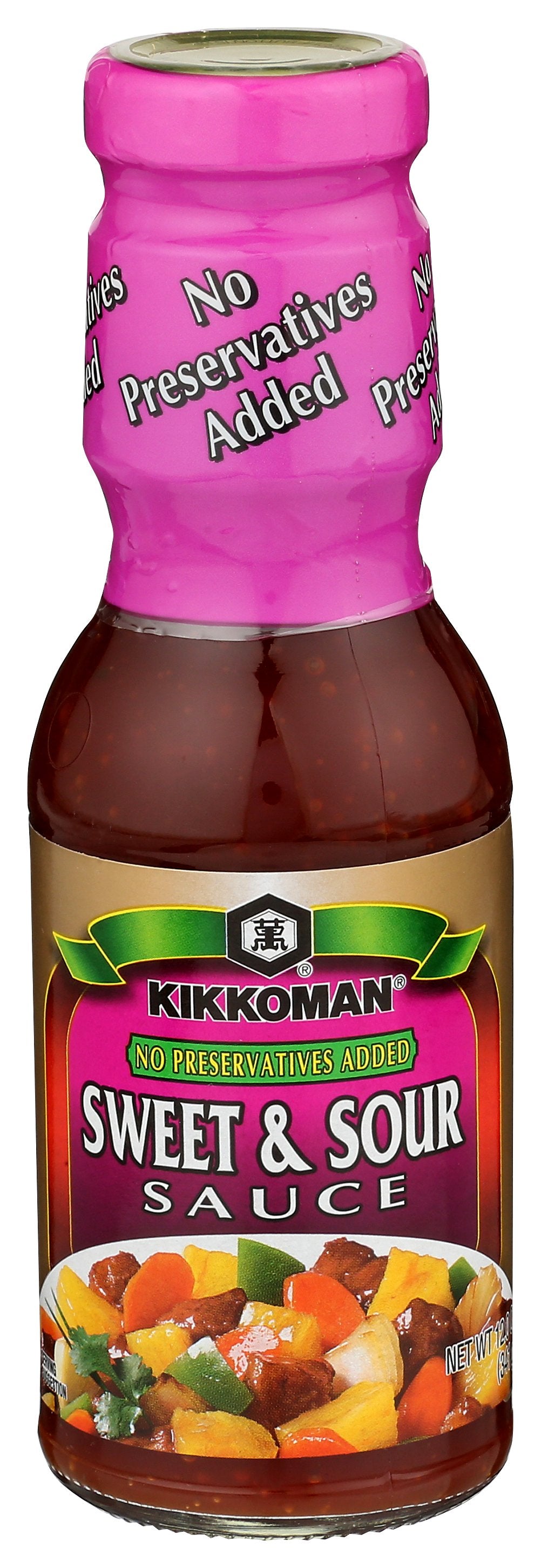 KIKKOMAN SAUCE SWT & SOUR FREE PRSRV - Case of 12