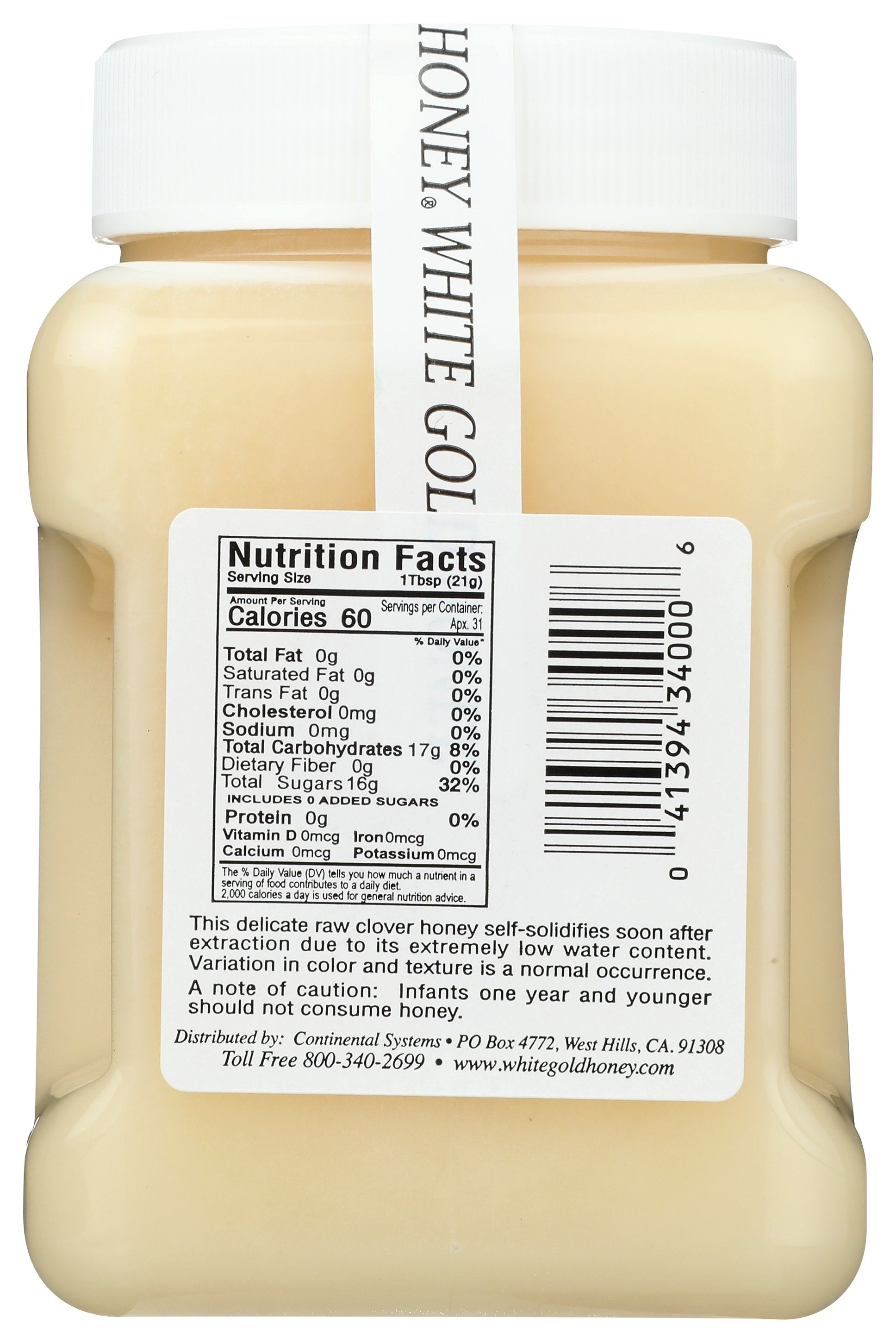 WHITE GOLD HONEY RAW