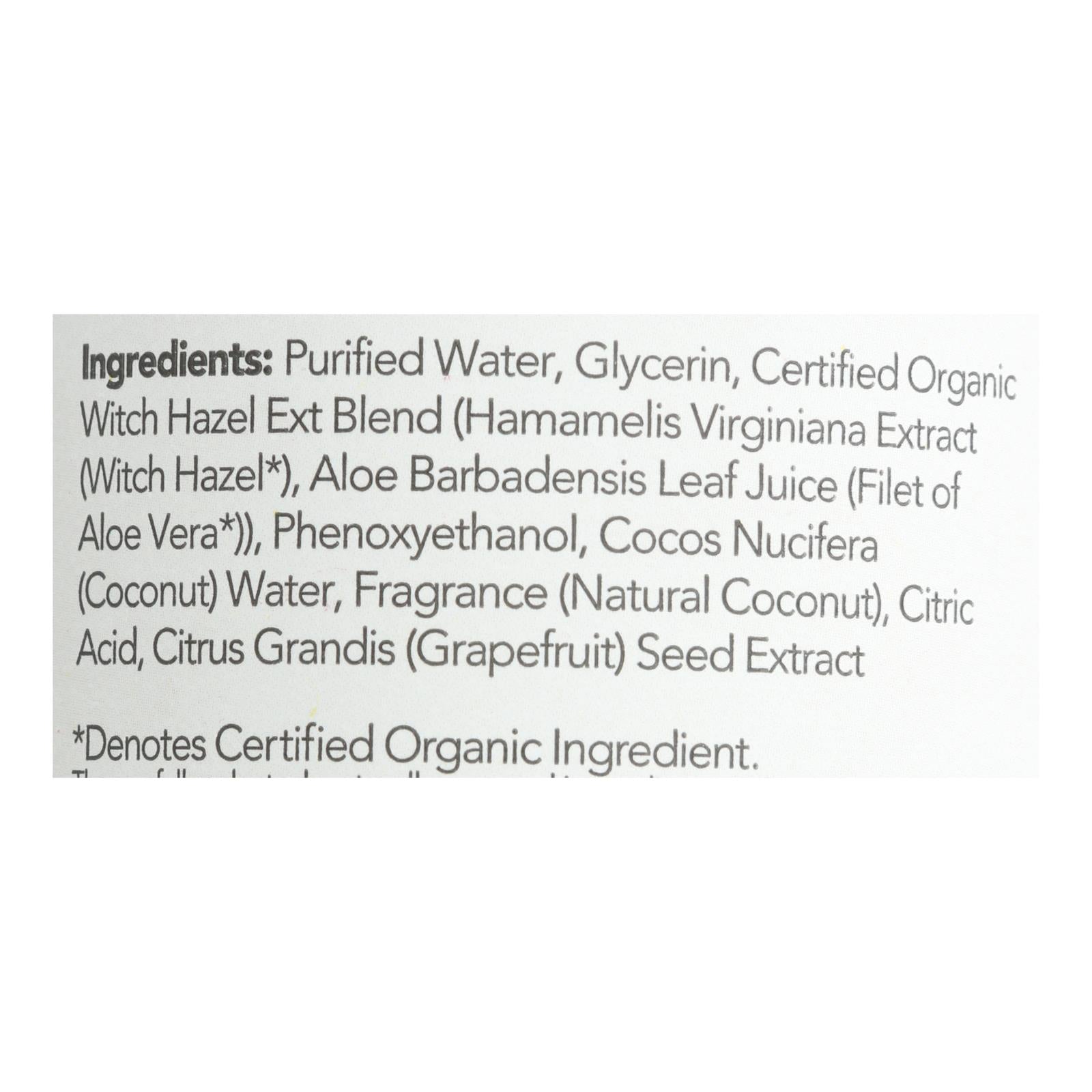 Thayers - Witch Hazel Ccnut Av Af - EA of 1-12 FZ