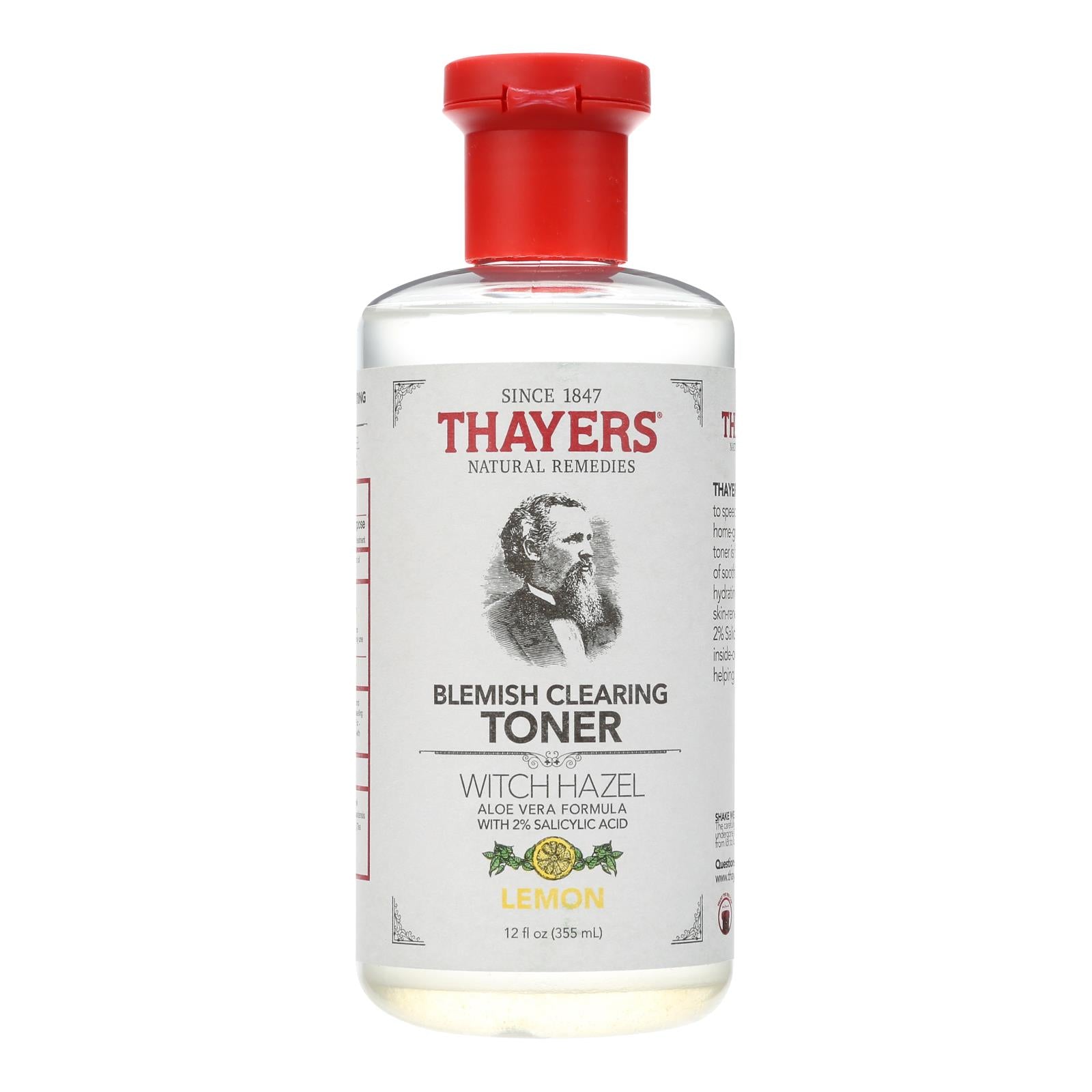Thayers - Toner Blemish Clearing - EA of 1-12 FZ