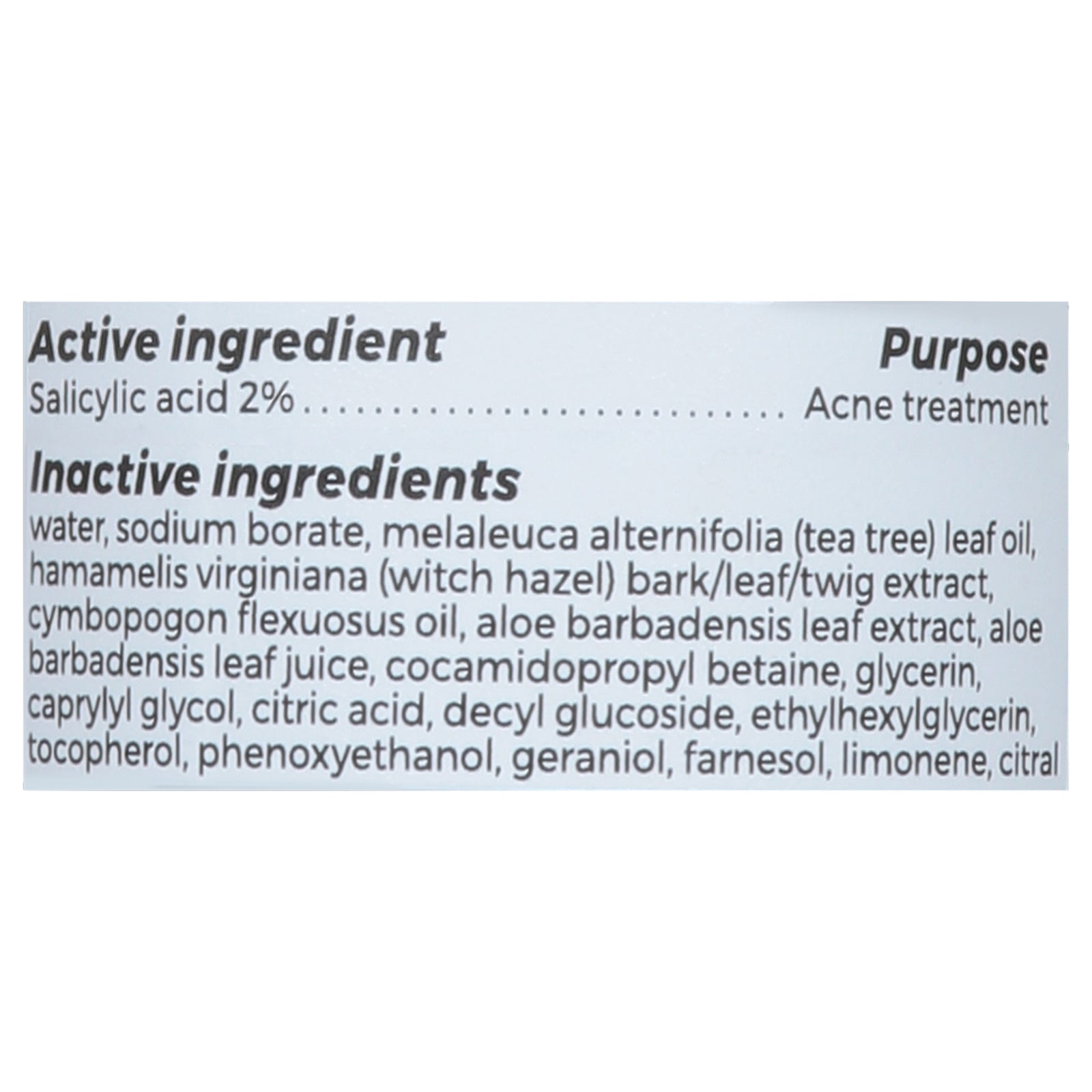 Thayers - Toner Blemish Clearing - EA of 1-12 FZ