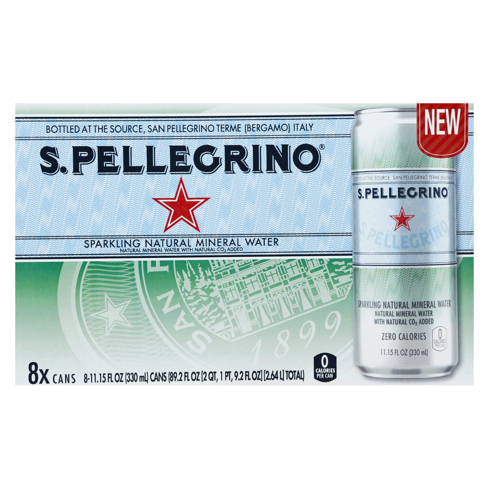 San Pellegrino - Sprkling Natural Minrl Water - Case of 3 - 8/11.15Z