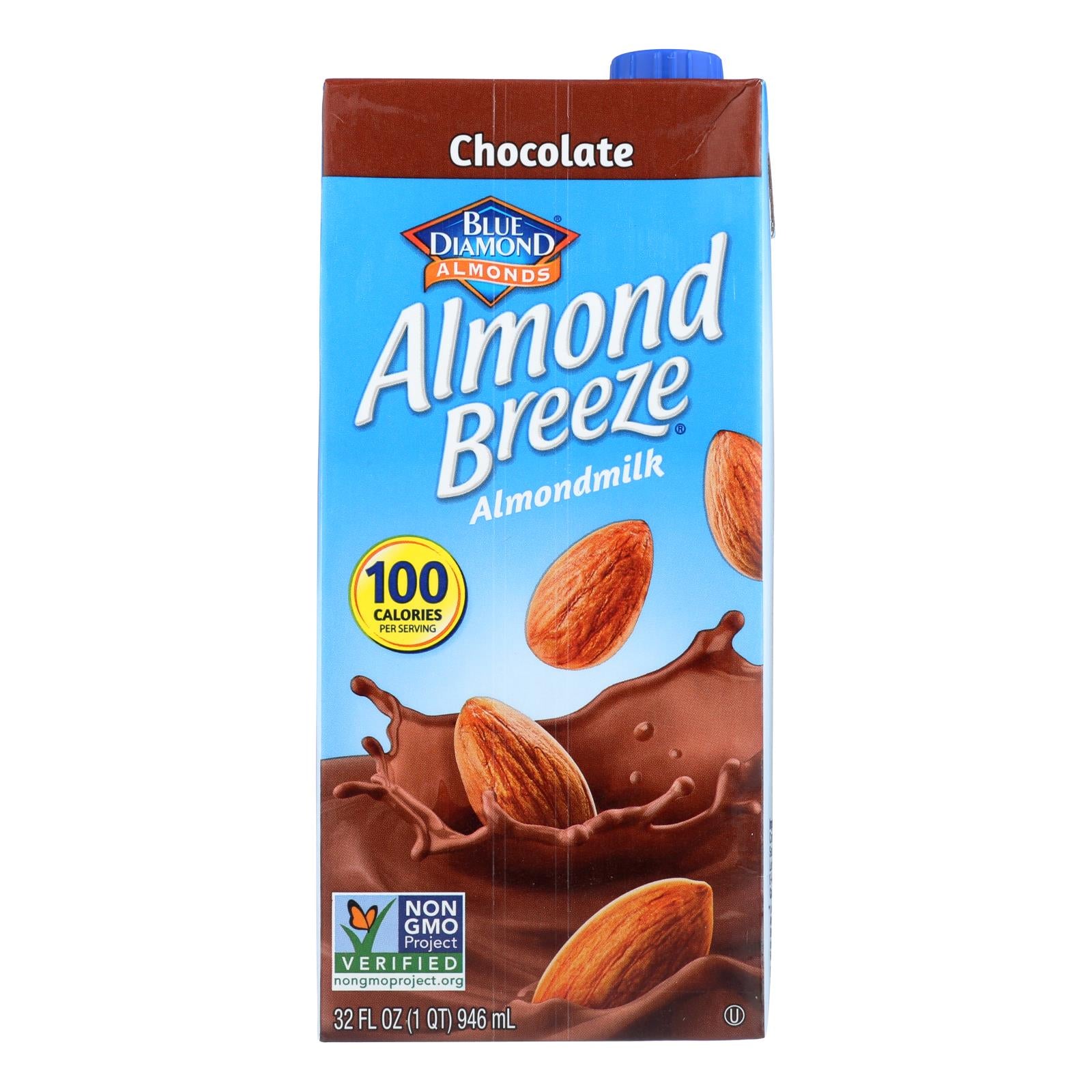 Almond Breeze - Almond Milk - Chocolate - Case Of 12 - 32 Fl Oz.