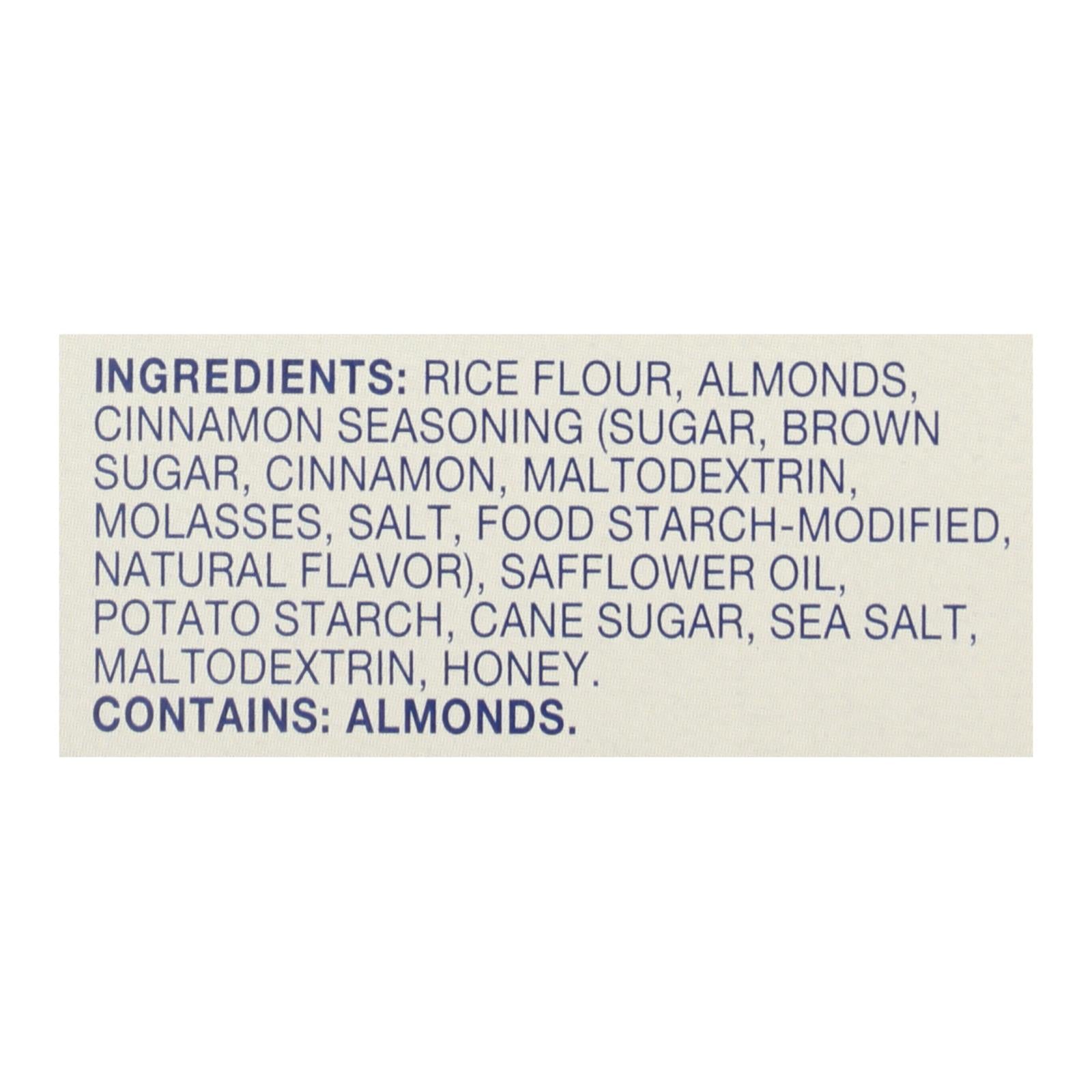 Blue Diamond - Nut Thin Crackers - Honey Cinnamon  - Case of 12 - 4.25 oz.