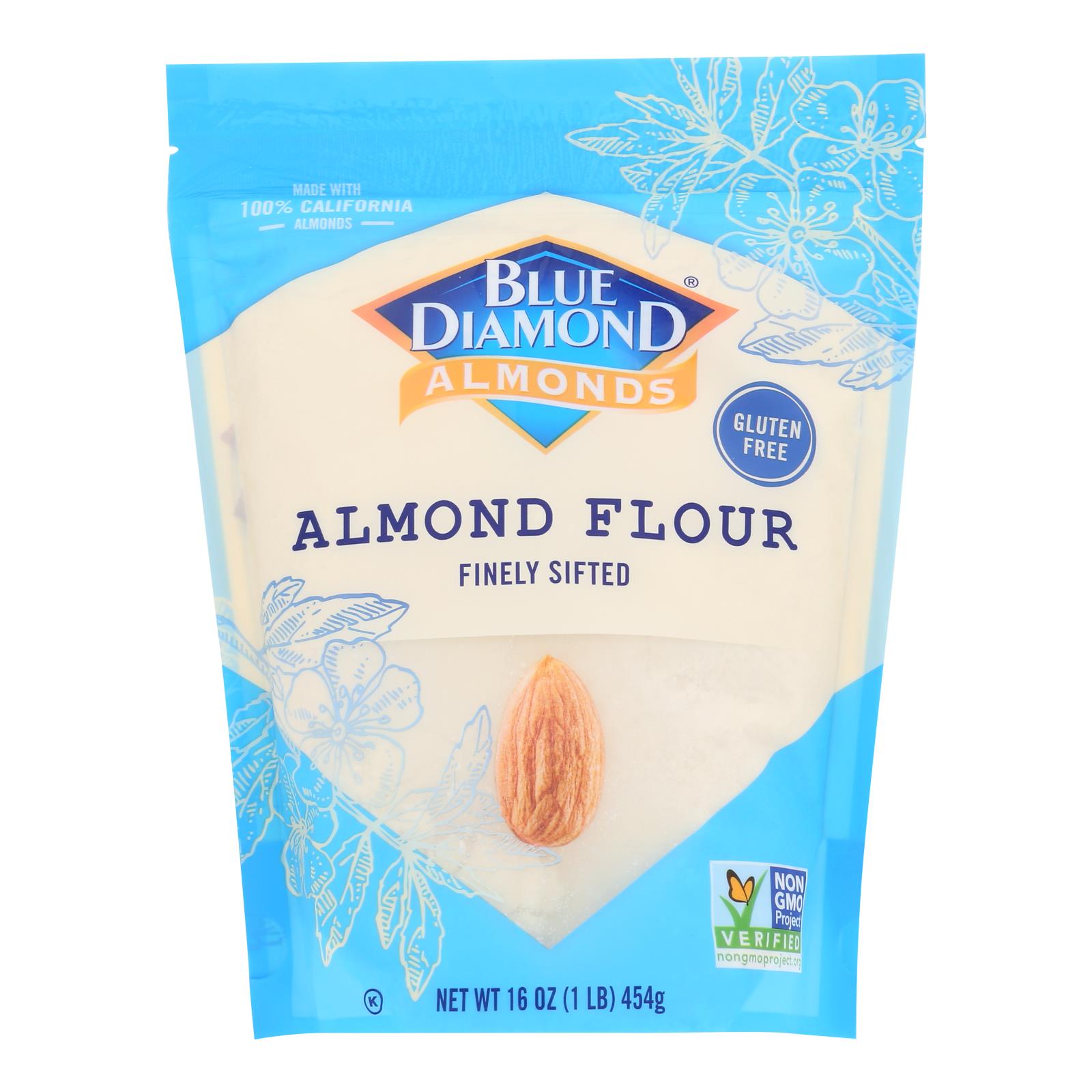 Blue Diamond - Almond Flour - Case of 4 - 16 OZ