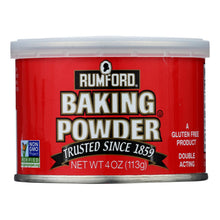 Load image into Gallery viewer, Rumford - Baking Powder - Aluminum-free - Case Of 24 - 4 Oz.