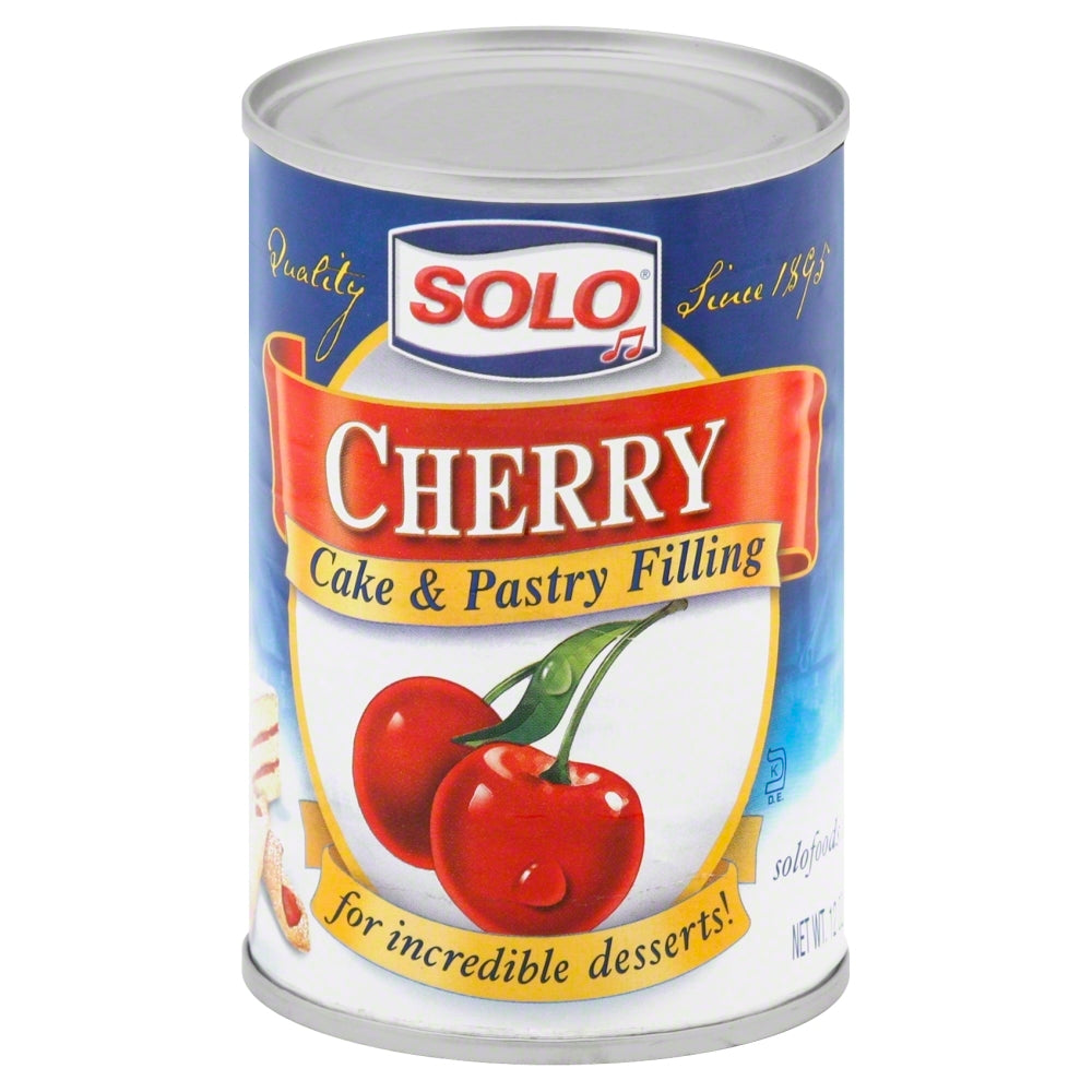 Solo Cherry Cake & Pastry Filling 12 oz - Case of 6