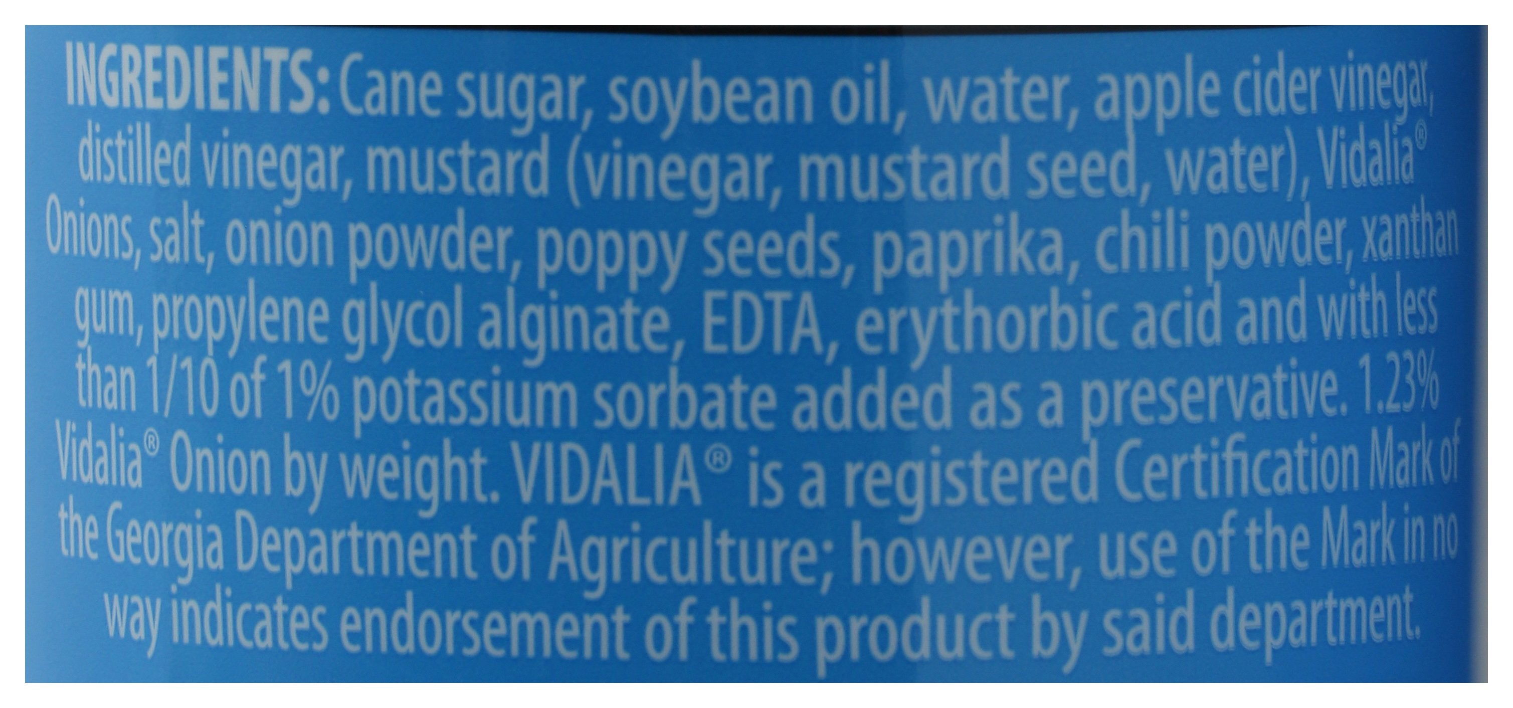 BRASWELL DRSSNG VIDALIA POPPYSEED - Case of 6