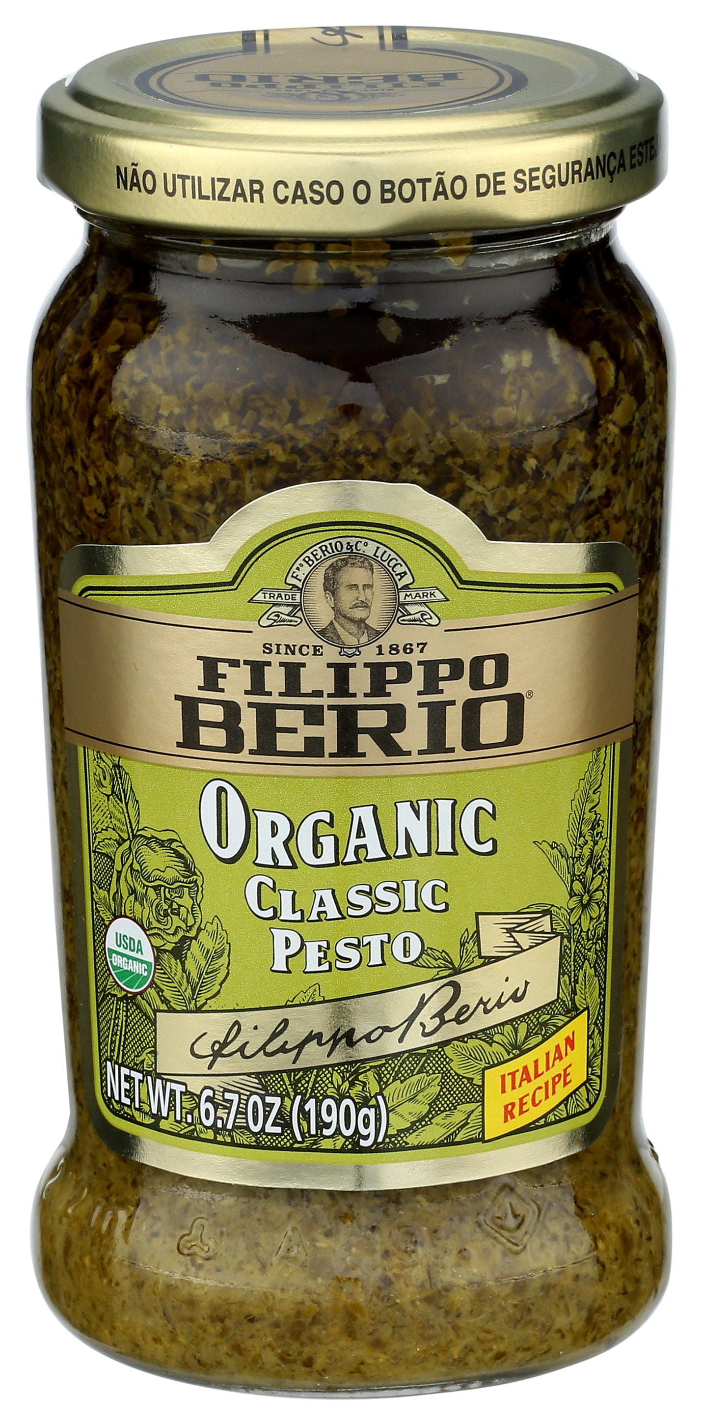 FILIPPO BERIO PESTO BASIL ORG - Case of 6