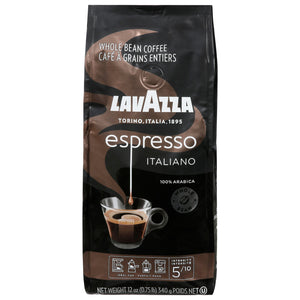 Lavazza - Coffee Bag Esp Ital Wbean - Case Of 6-12 Oz