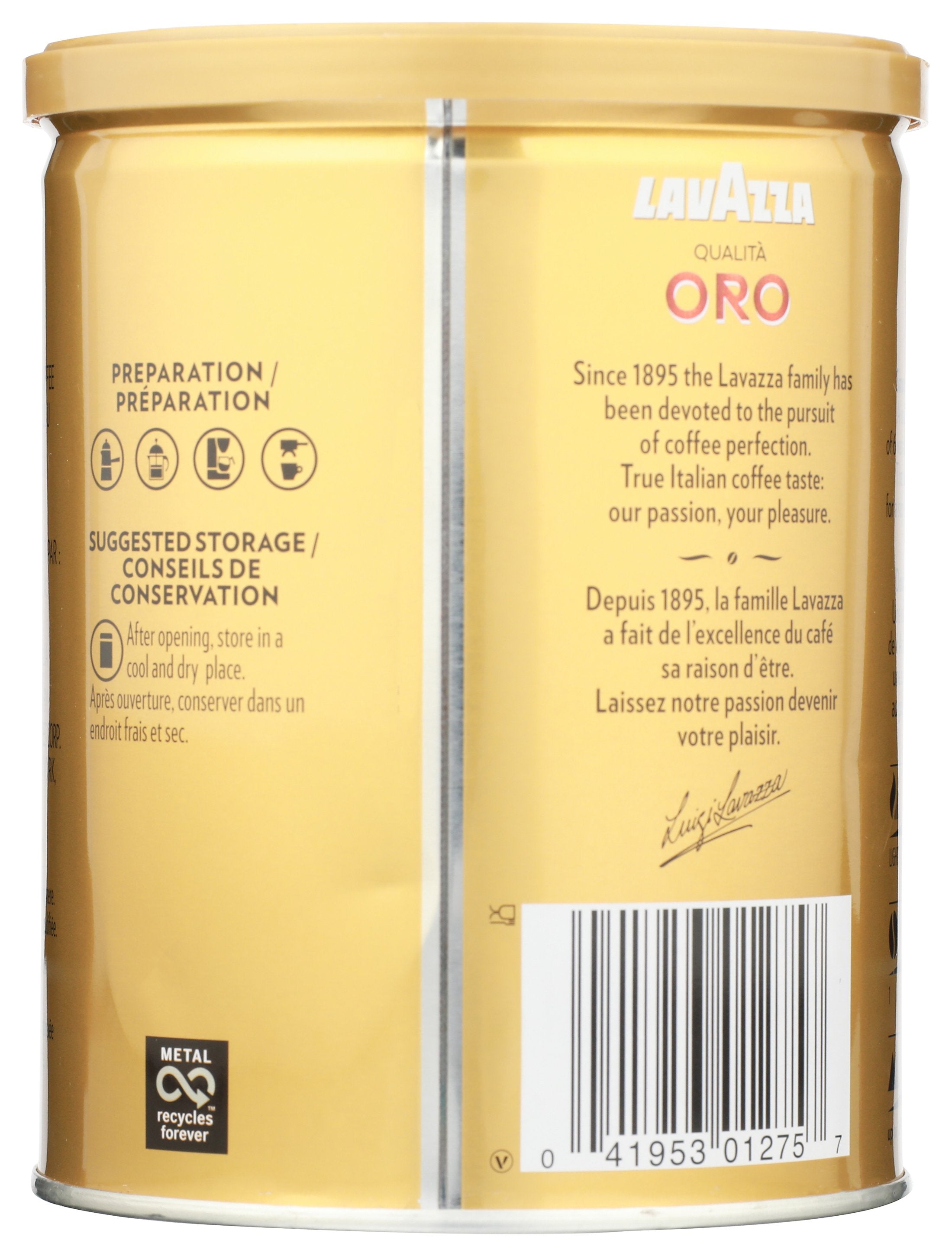 LAVAZZA COFFEE GRND QUALITA ORO C - Case of 6