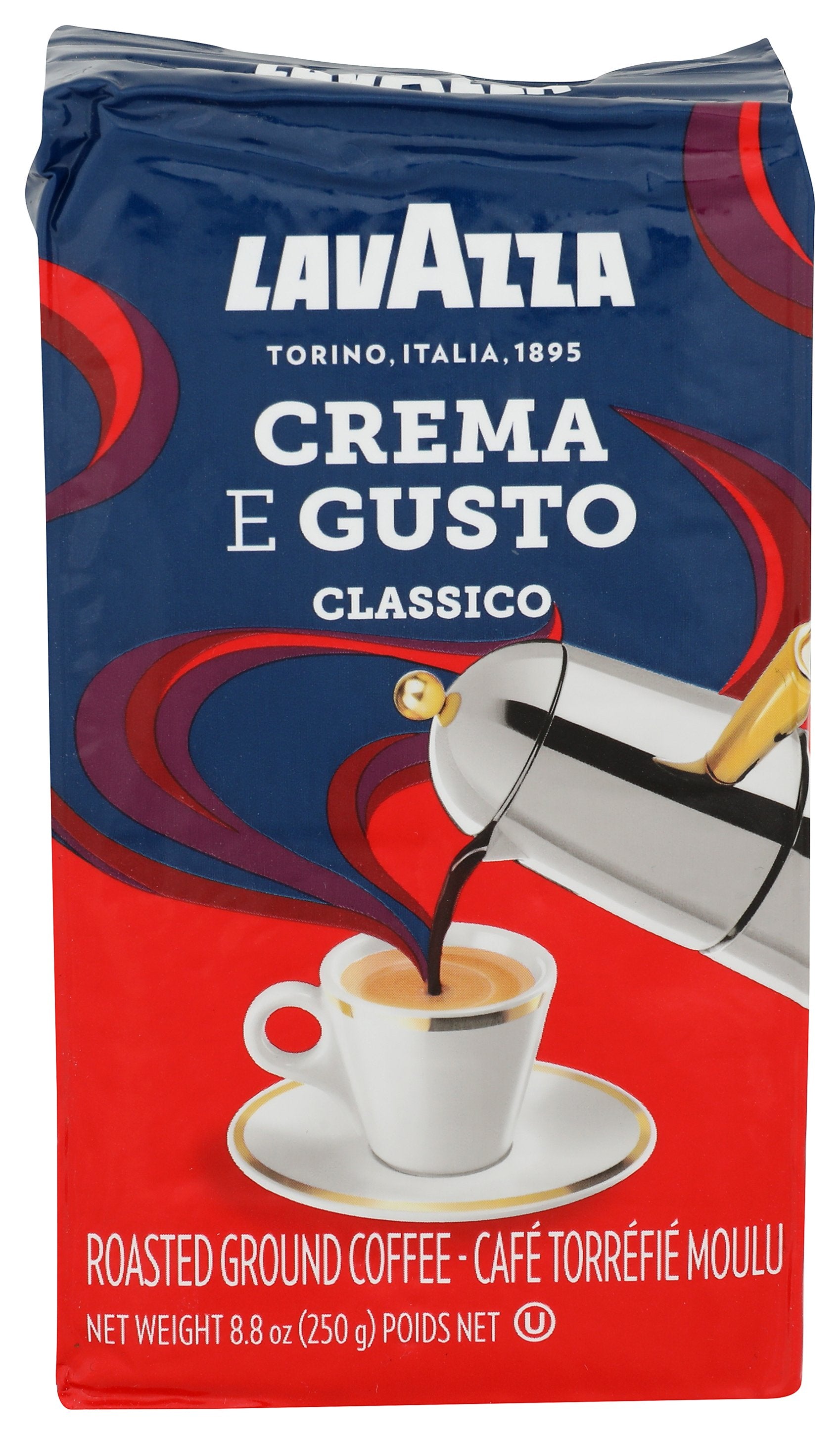 LAVAZZA COFFEE BRCK CREMA GUSTO GRND - Case of 10