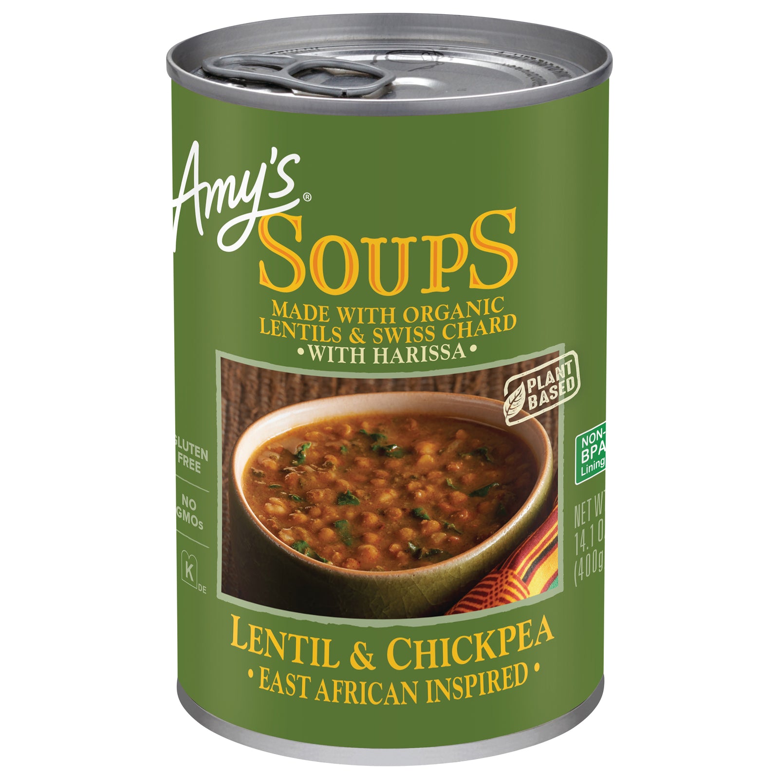 Amy's - Soup Lentil Chickpea - Case Of 12-14.1 Oz