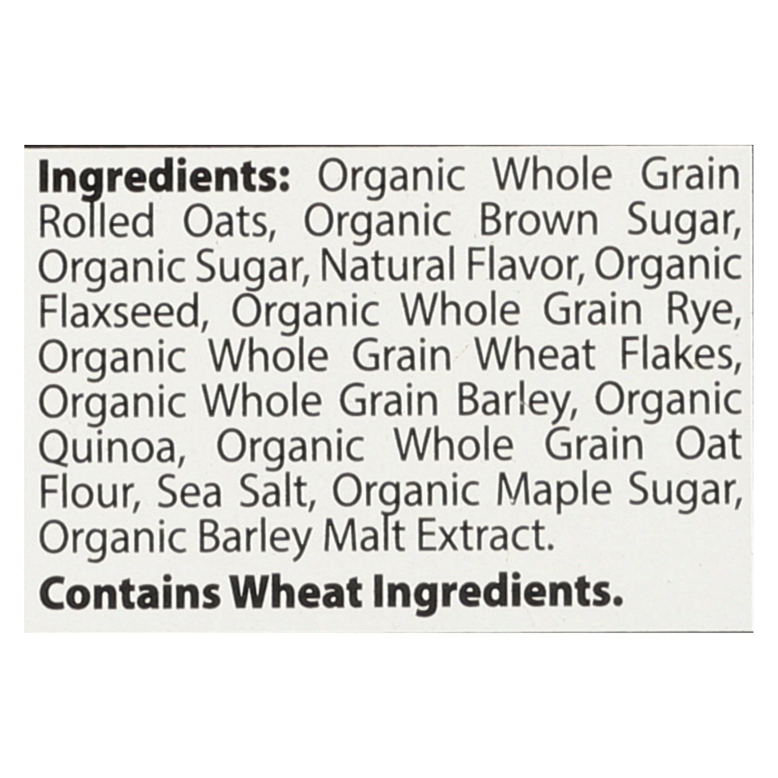 Better Oats Organic Instant Multigrain Hot Cereal - Maple Brown Sugar - Case of 6 - 11.6 oz.