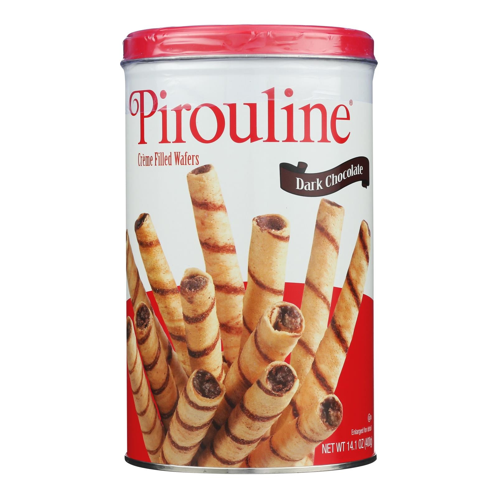 De Beukelaer - Cookies - Pirouline Créme Filled Rolled Wafers - Case of 6 - 14.1 oz.