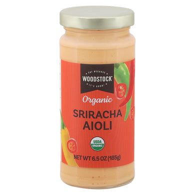 Woodstock - Sriracha Aioli - Case Of 6-6.5 Oz