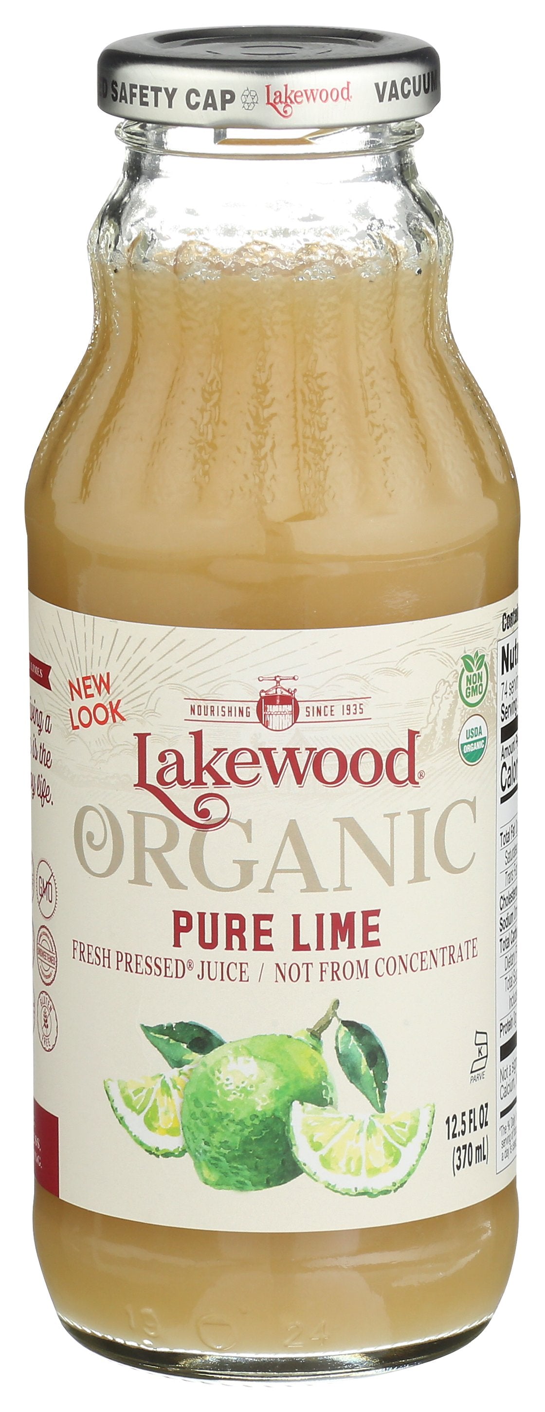 LAKEWOOD JUICE LIME PURE ORG